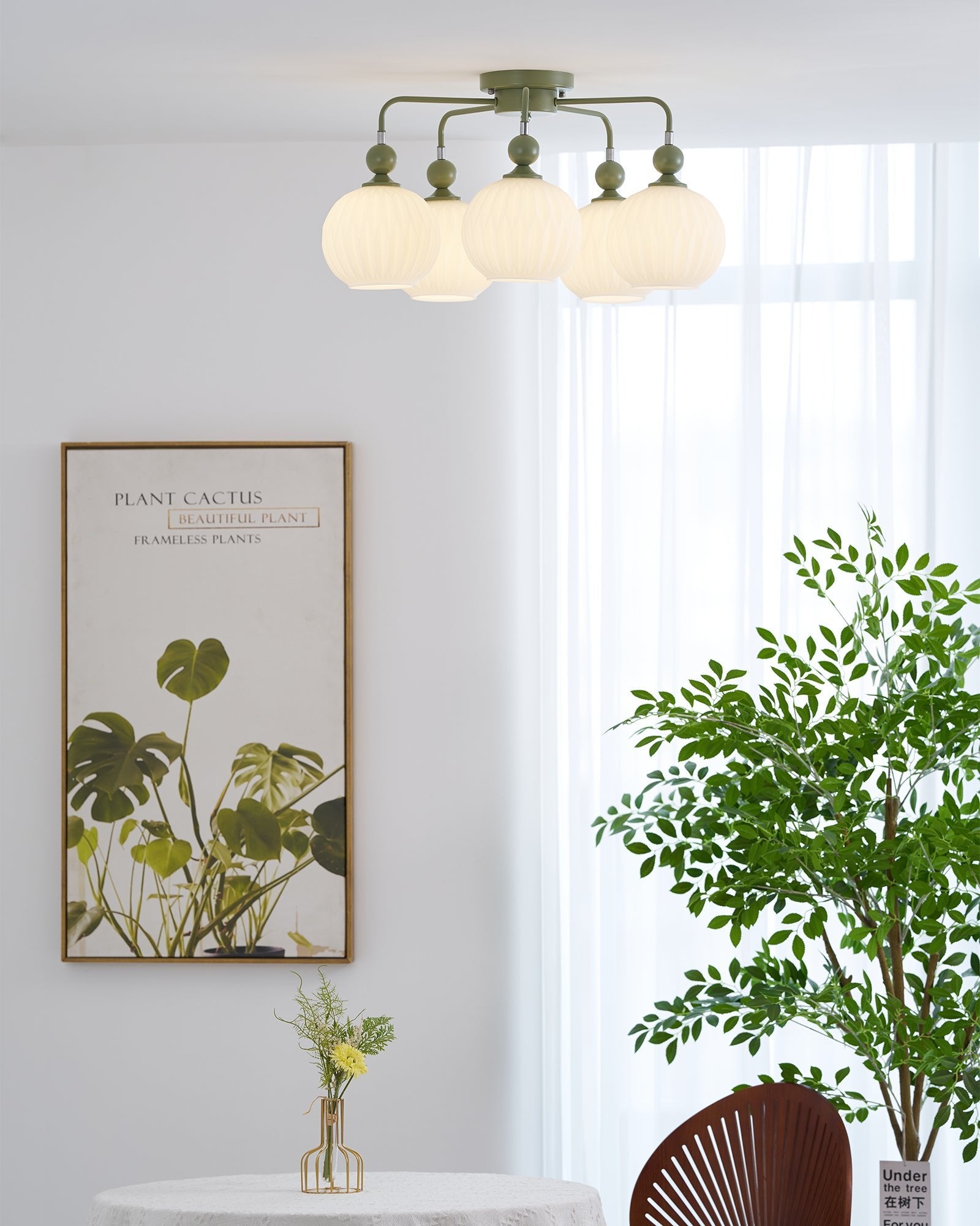 Viphaan Nordic Ceramic ceiling lamp - Letslighting