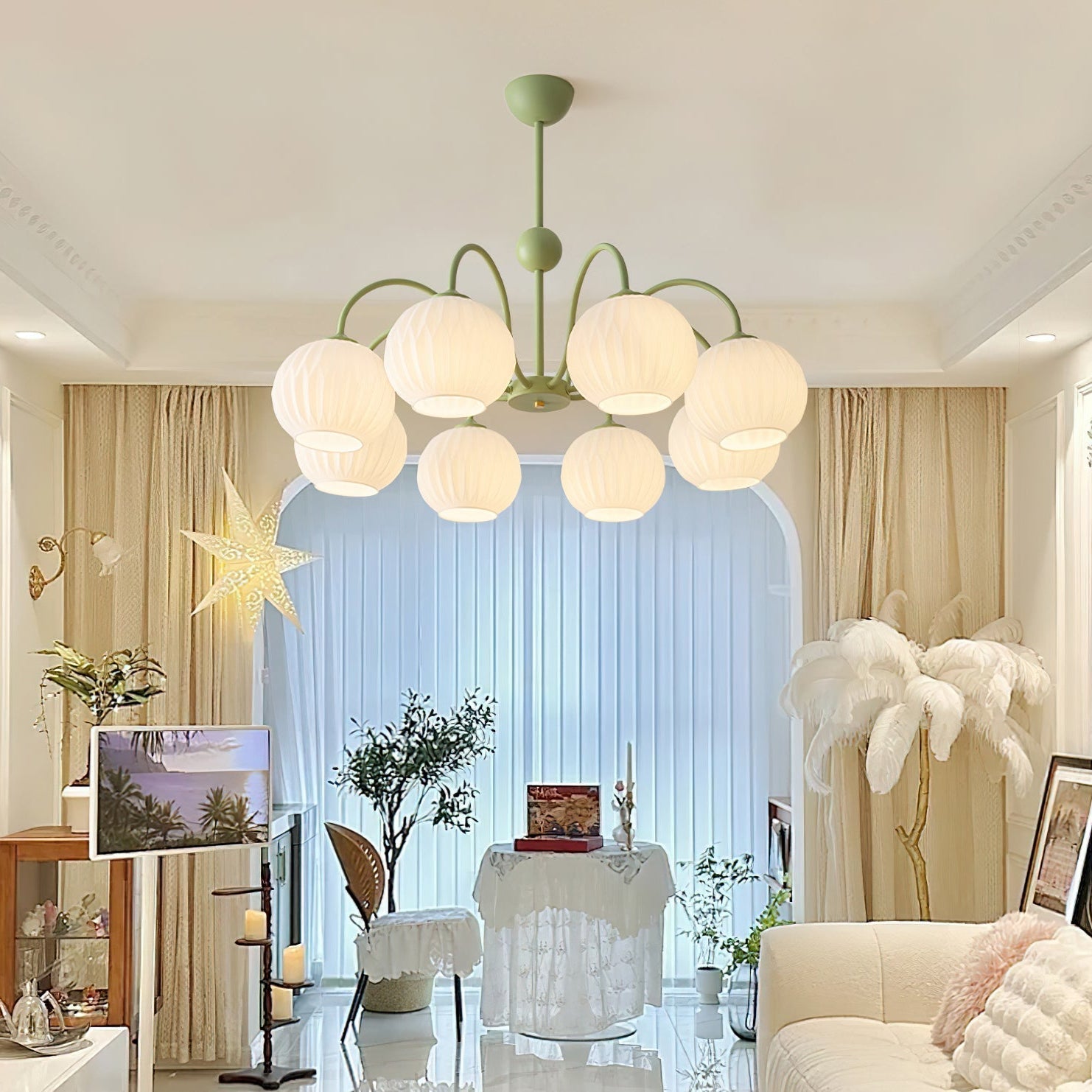 Unoryra Individual Creativity Glass Chandelier - Letslighting