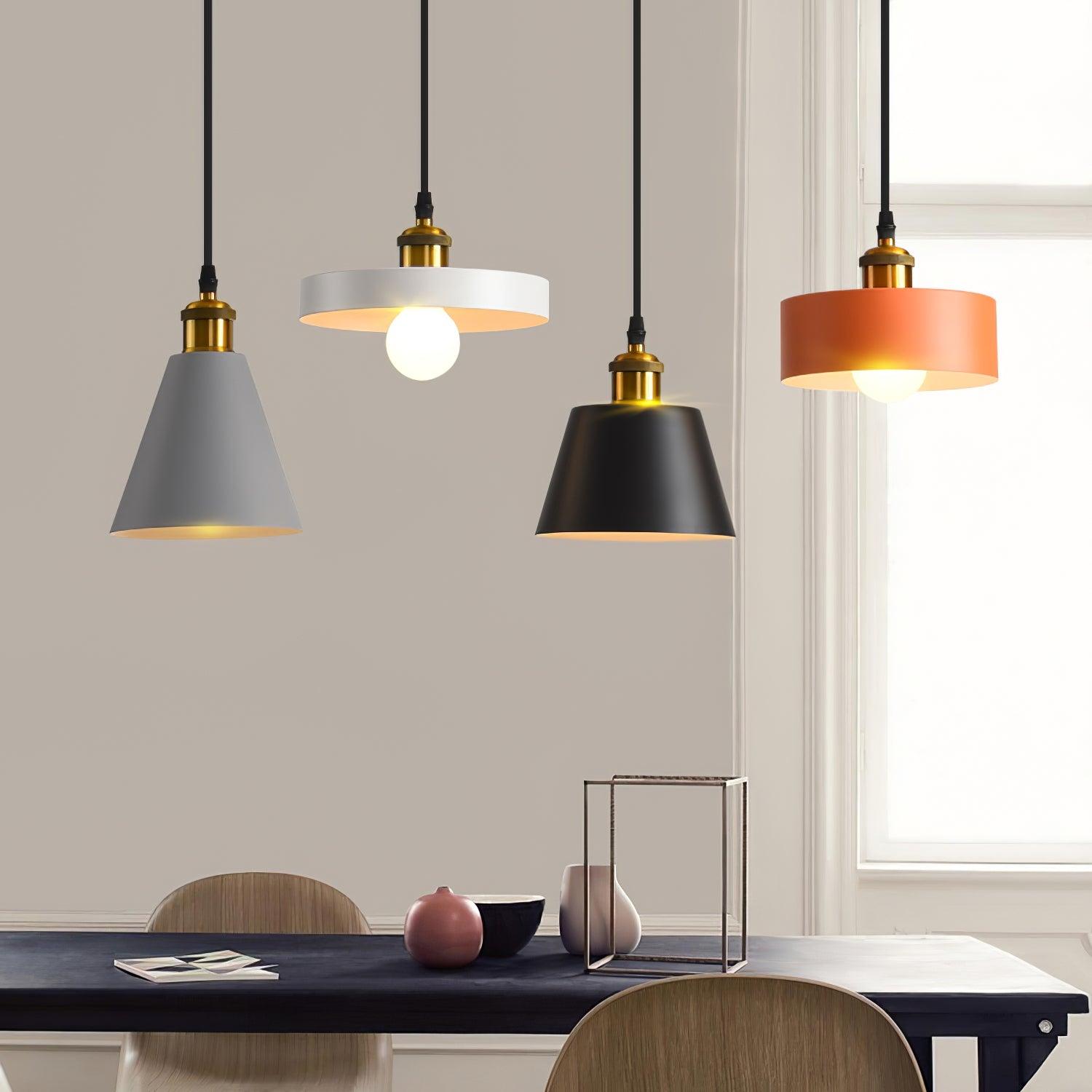 Trio Industrial Resin Pendant Lamp - Letslighting
