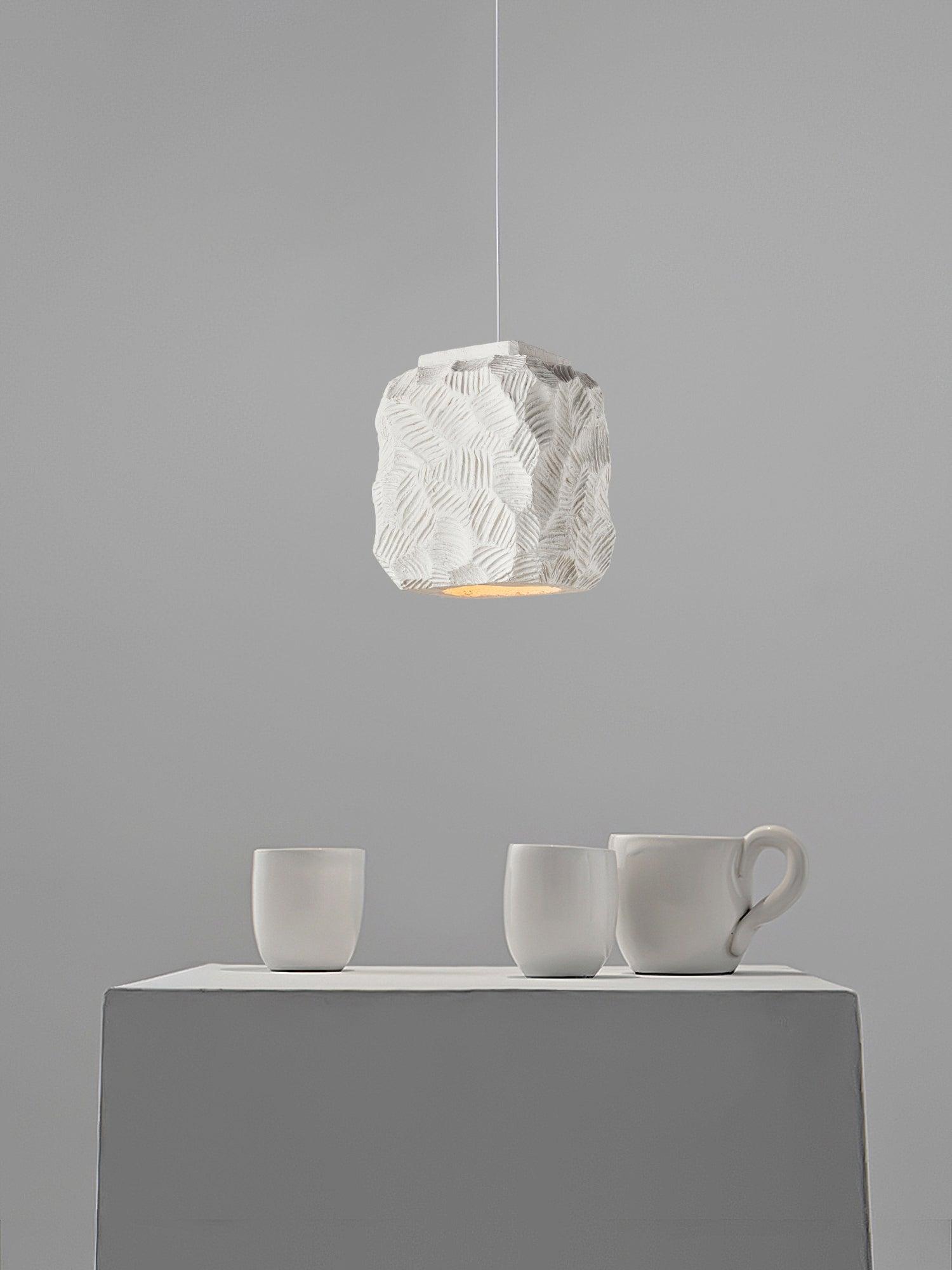 Olsilel Individual Creativity Geometry Resin Pendant Lamp - Letslighting