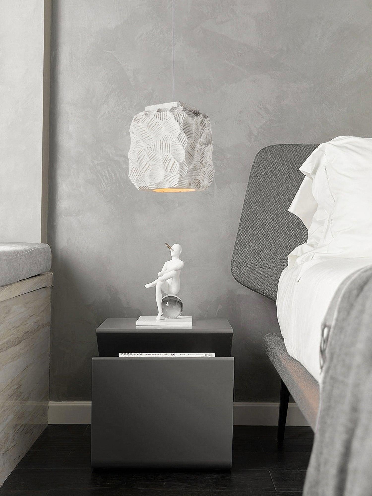 Olsilel Individual Creativity Geometry Resin Pendant Lamp - Letslighting