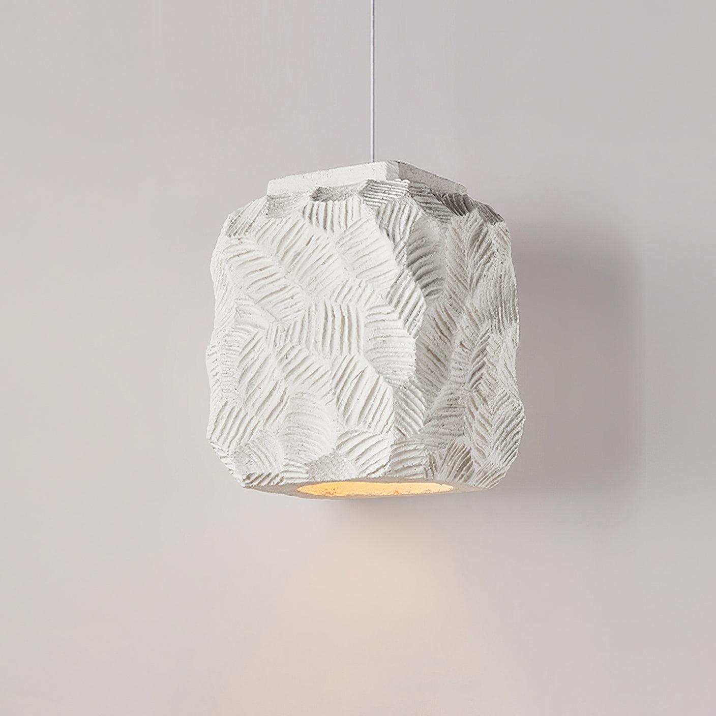 Olsilel Individual Creativity Geometry Resin Pendant Lamp - Letslighting