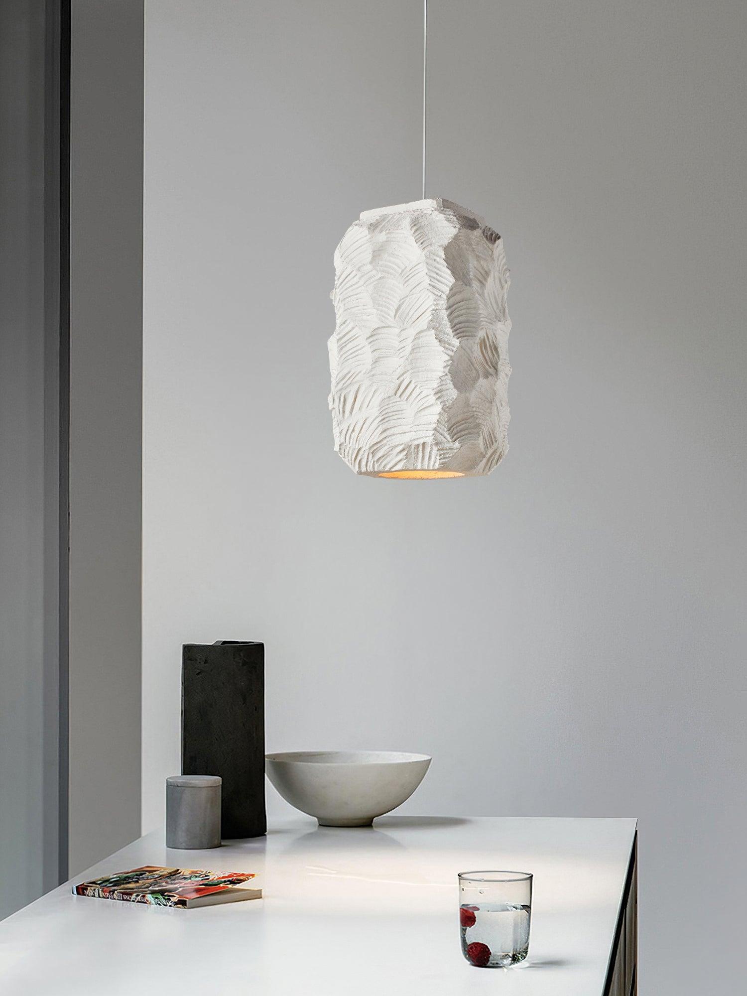 Olsilel Individual Creativity Geometry Resin Pendant Lamp - Letslighting