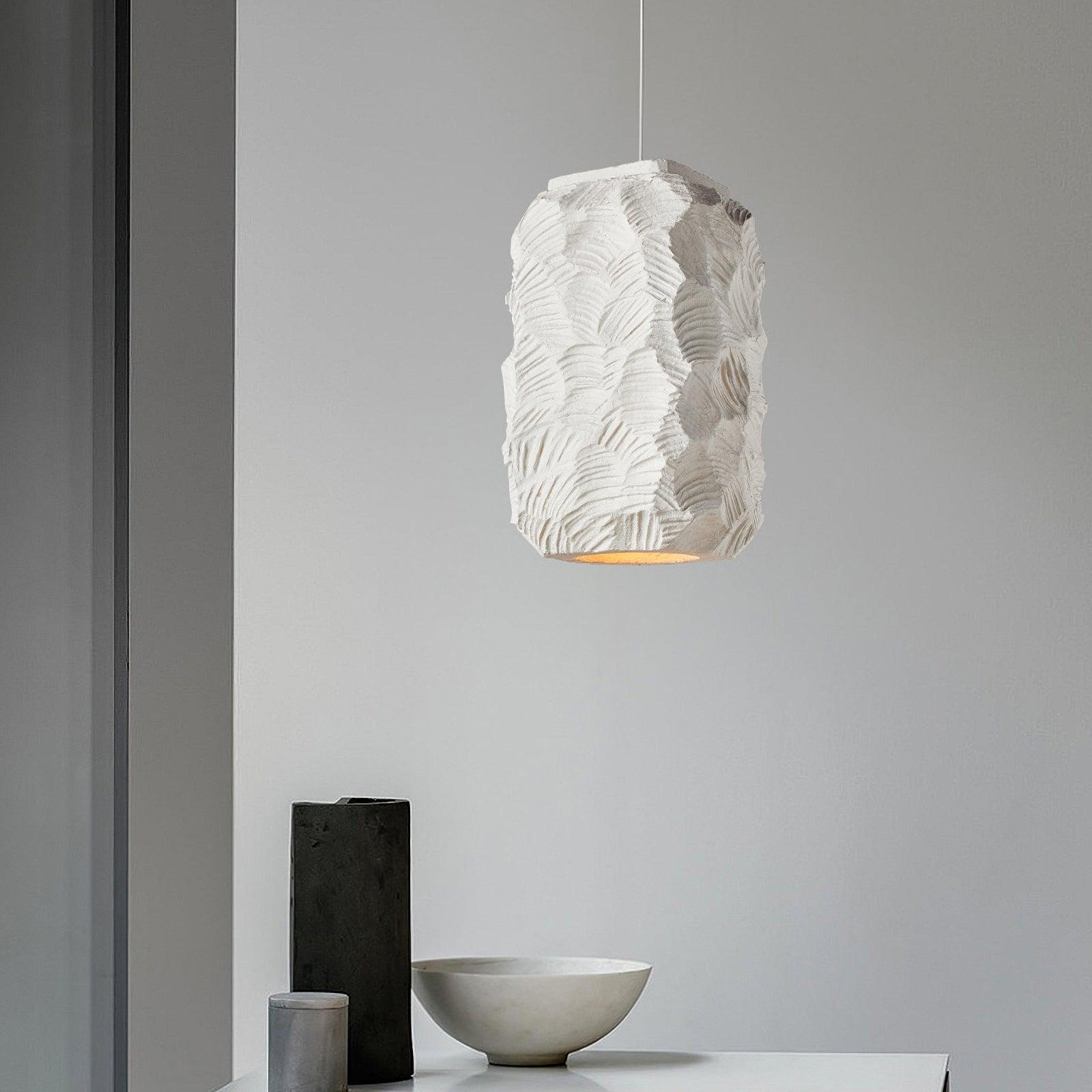 Olsilel Individual Creativity Geometry Resin Pendant Lamp - Letslighting
