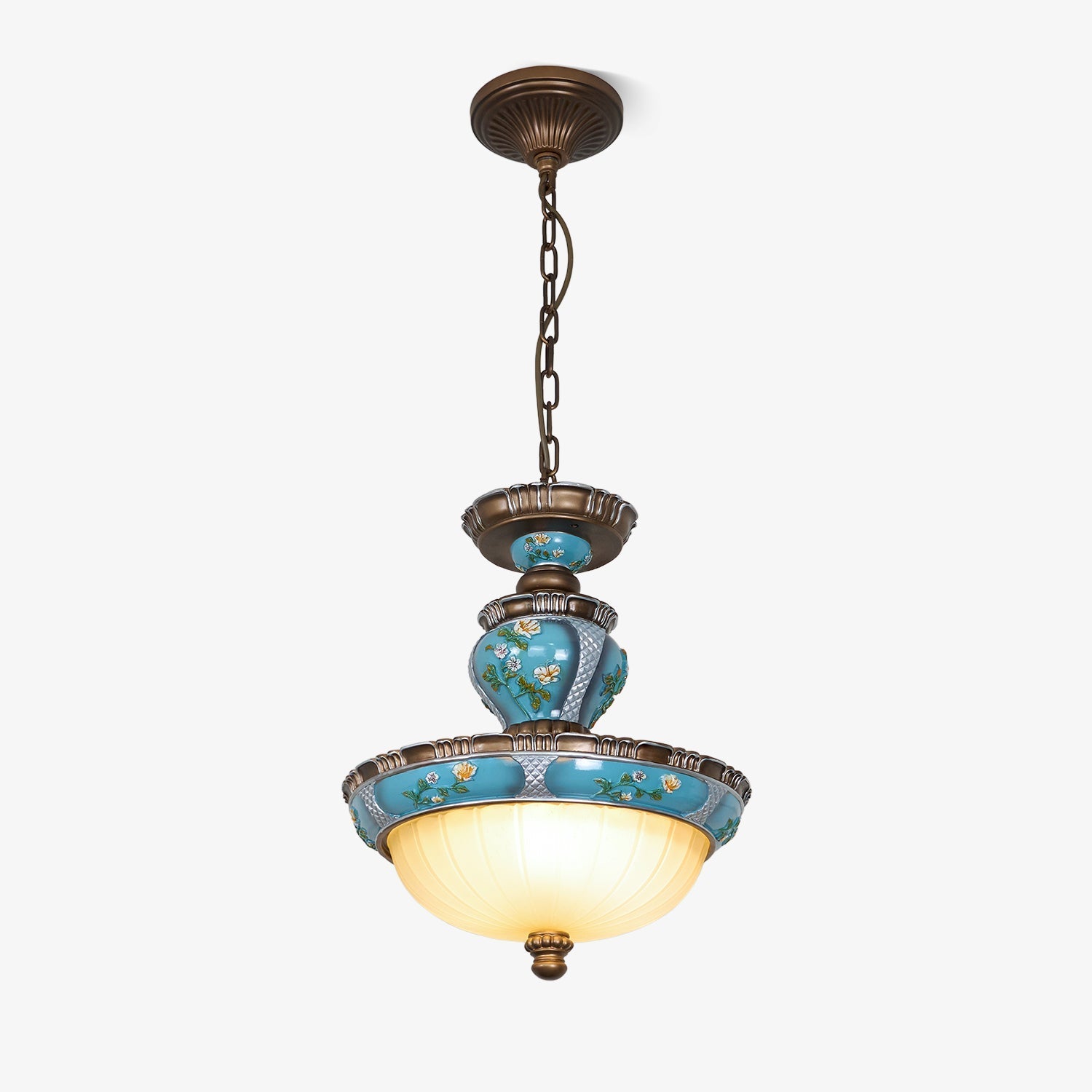 Floralis Retro Resin Pendant Light - Letslighting