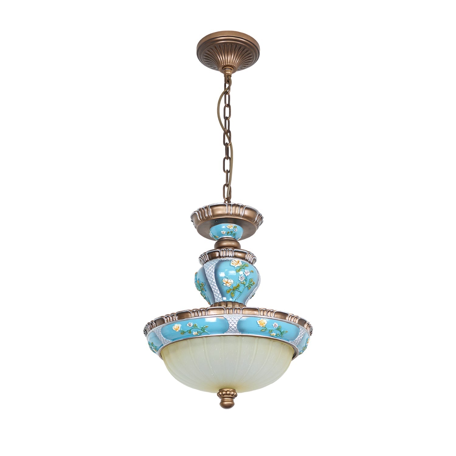 Floralis Retro Resin Pendant Light - Letslighting
