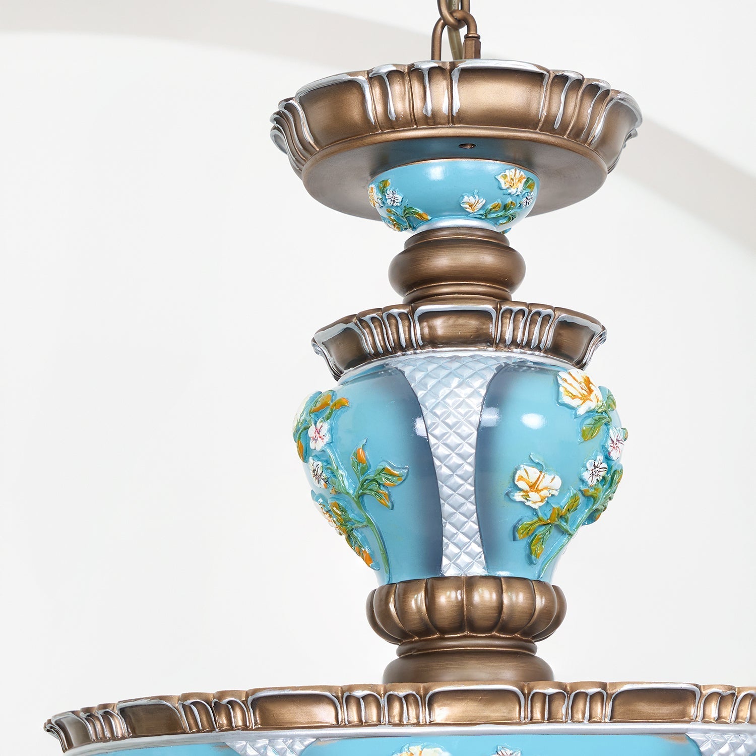 Floralis Retro Resin Pendant Light - Letslighting