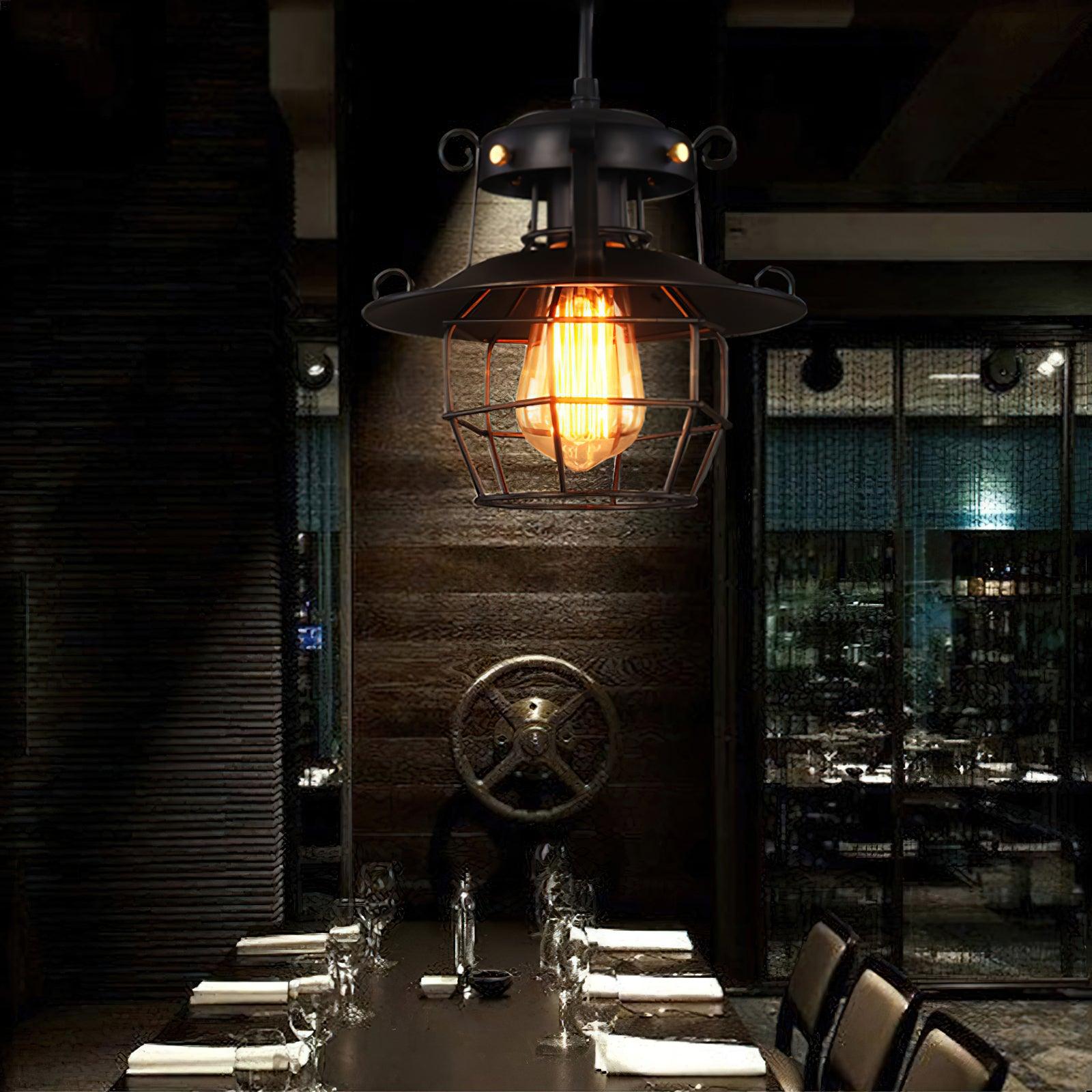 Harbor Vintage Birdcage Pendant Light - Letslighting