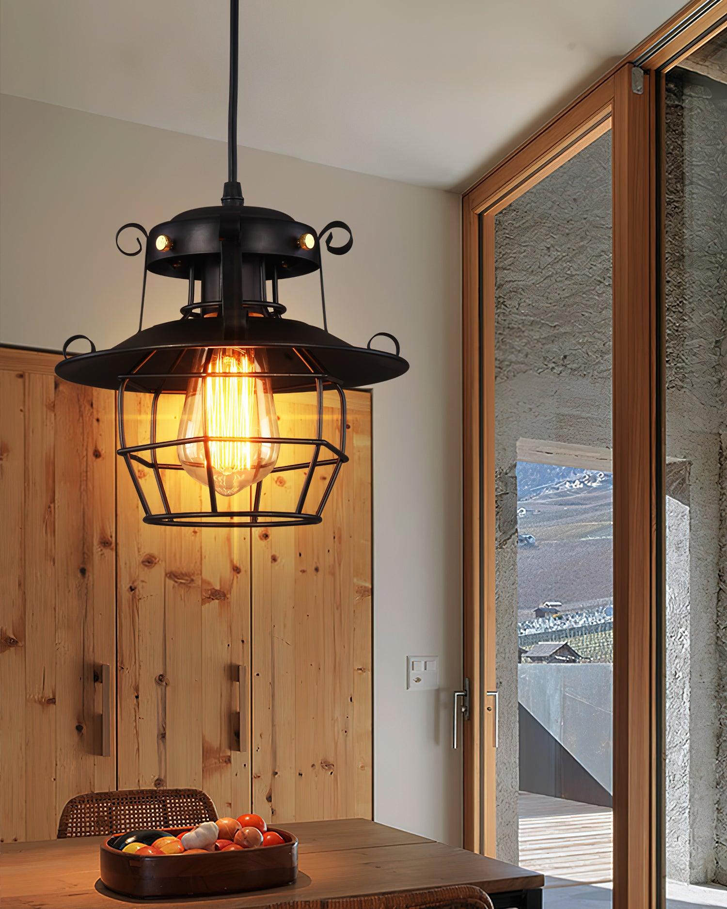 Harbor Vintage Birdcage Pendant Light - Letslighting