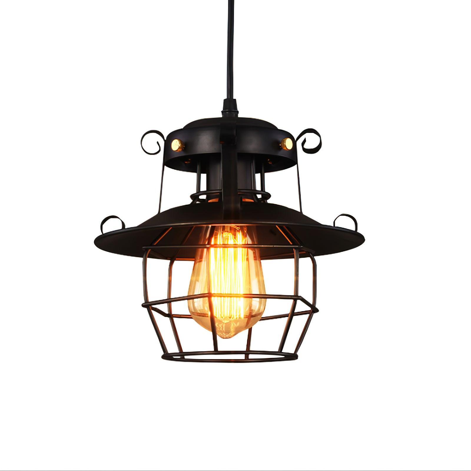 Harbor Vintage Birdcage Pendant Light - Letslighting
