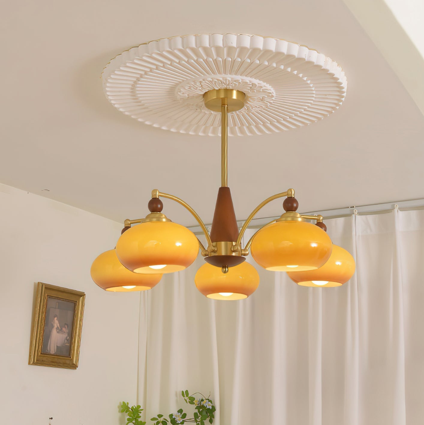 Valentina Retro Chandelier Cluster