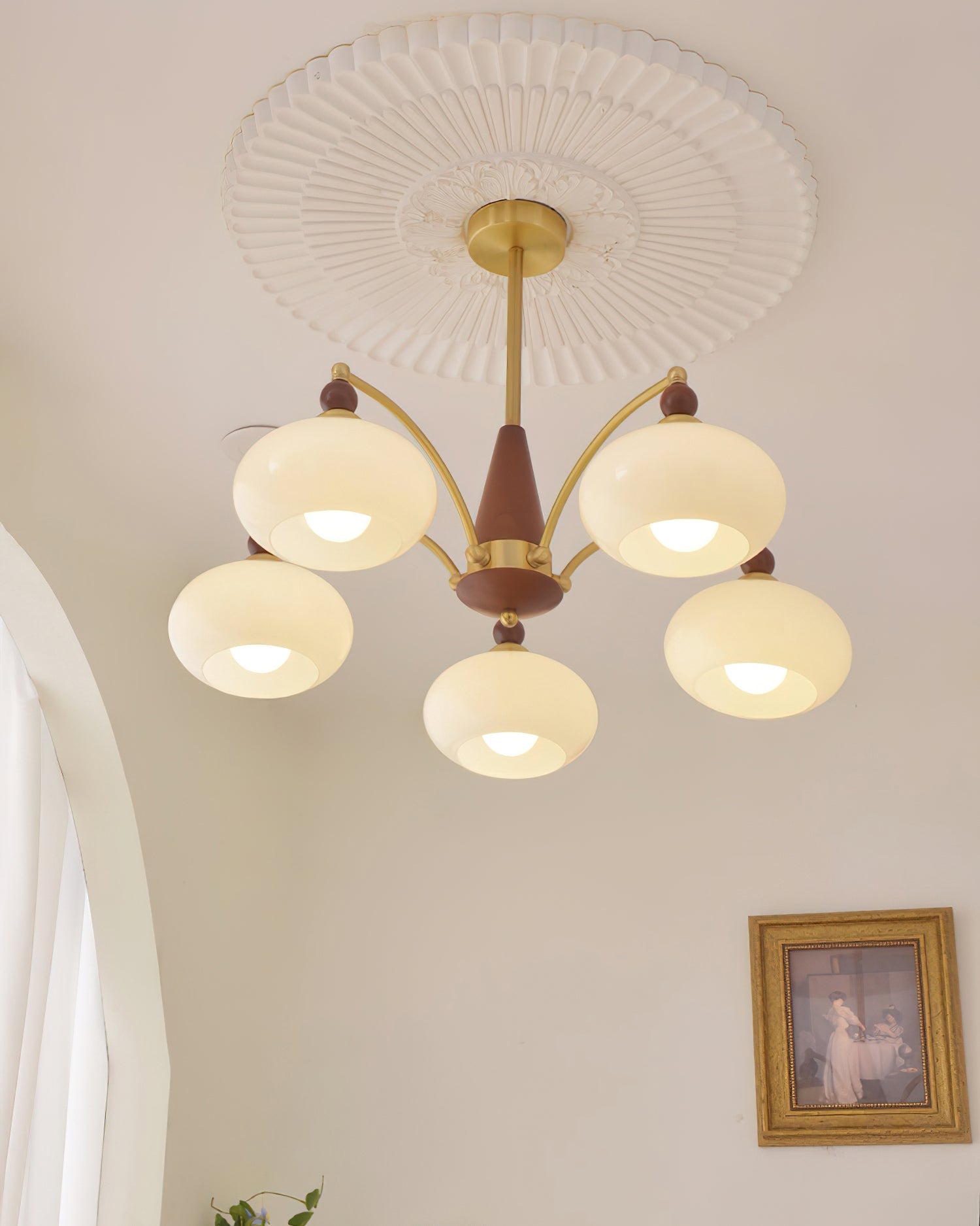 Valentina Retro Chandelier Cluster