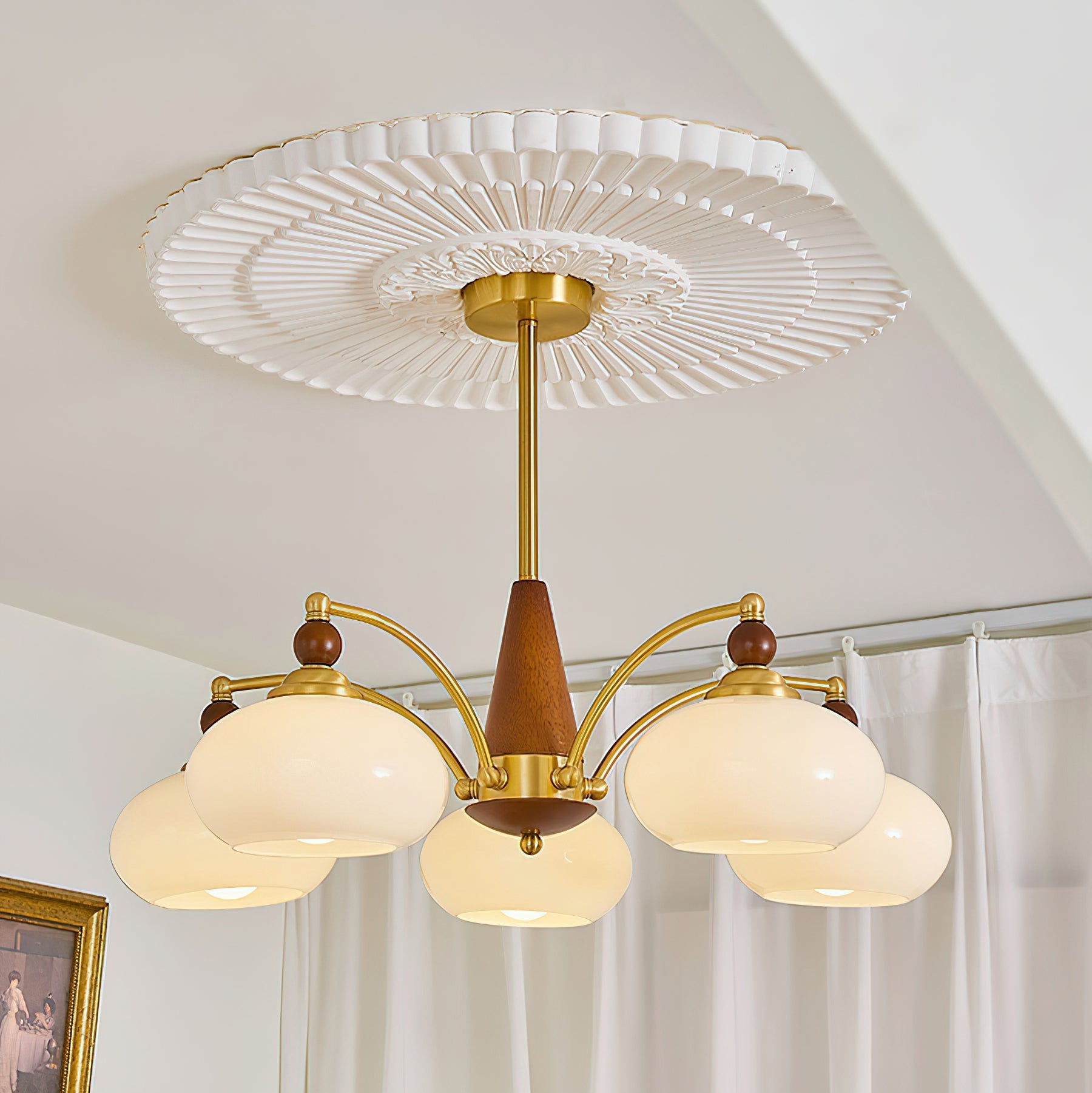 Valentina Retro Chandelier Cluster