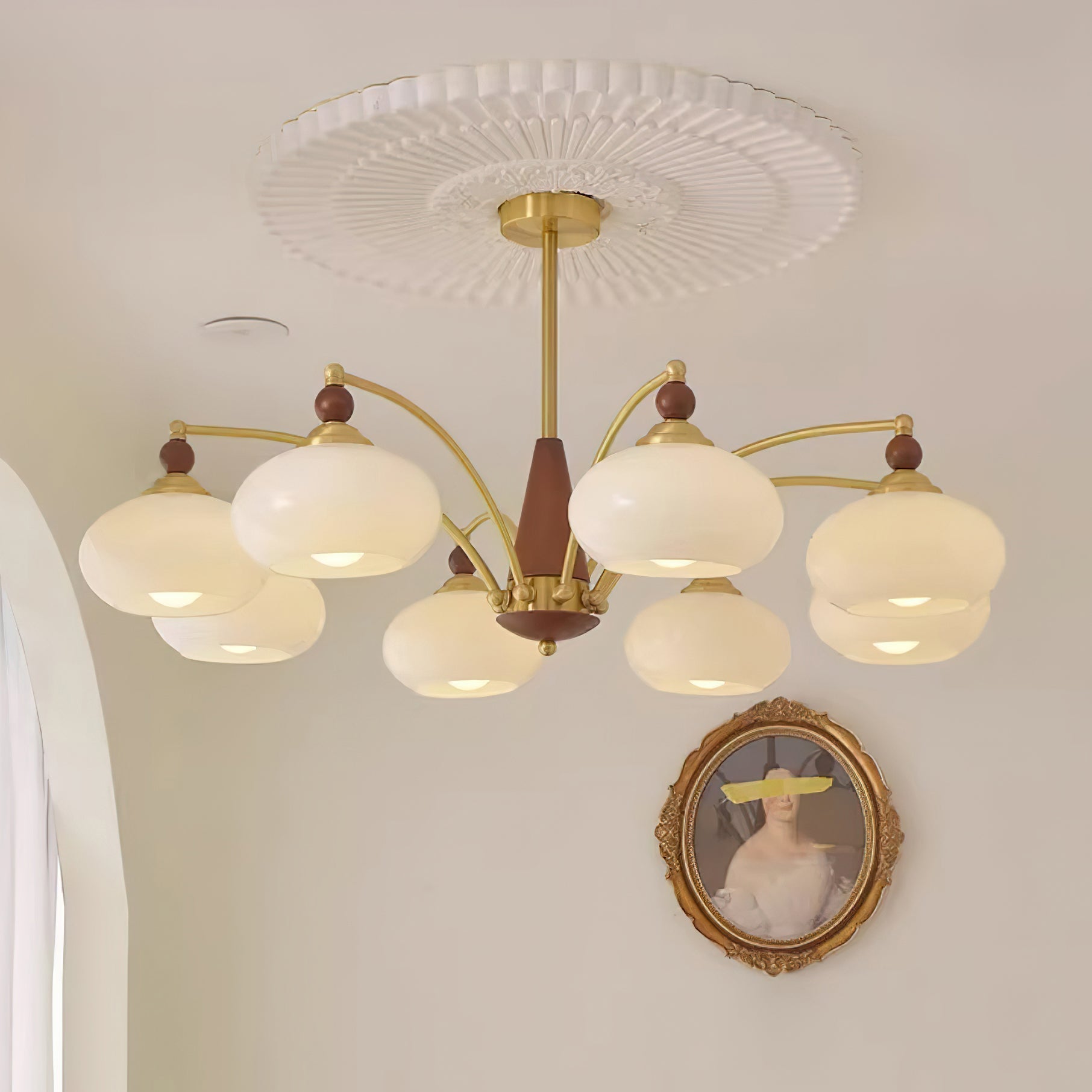 Valentina Retro Chandelier Cluster