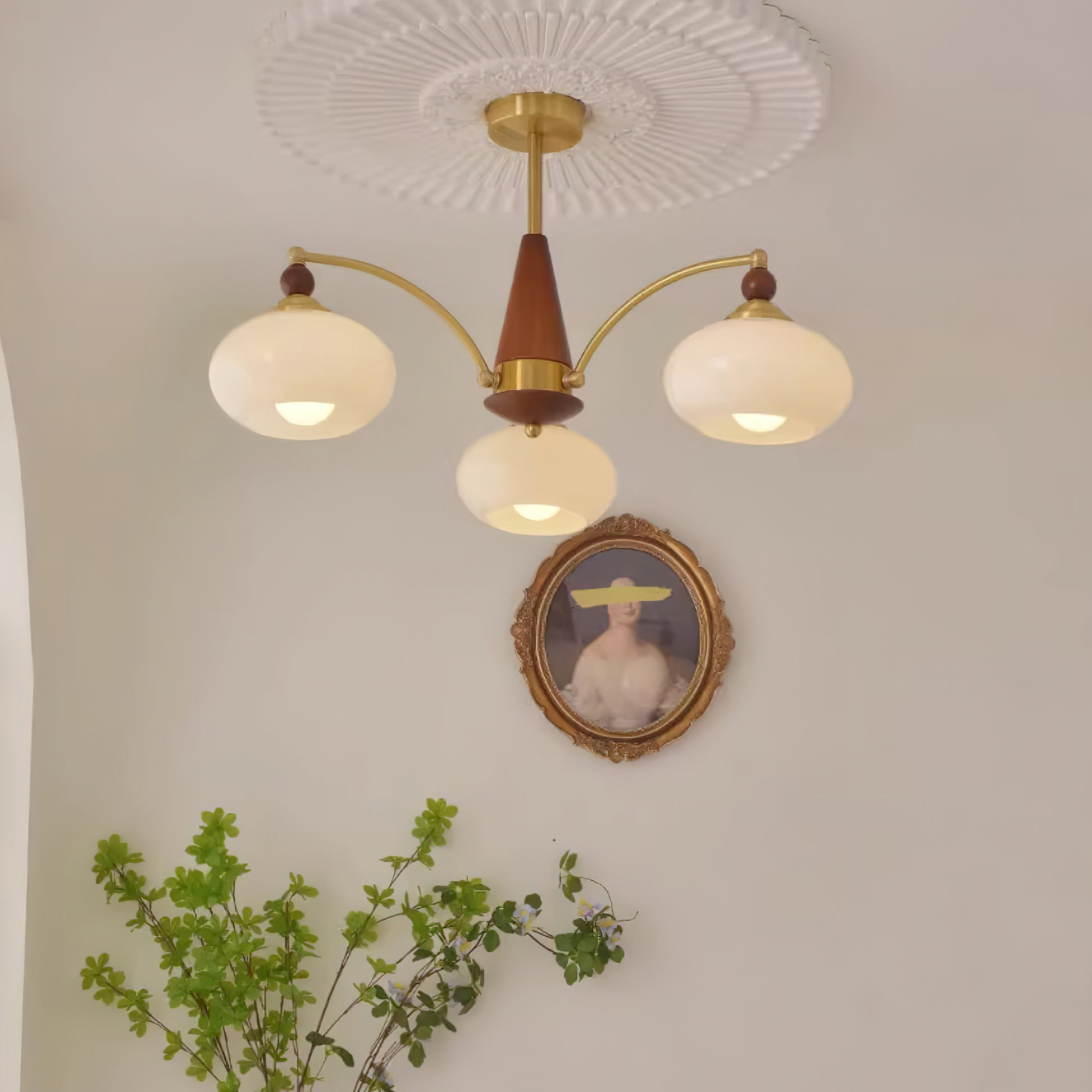 Valentina Retro Chandelier Cluster