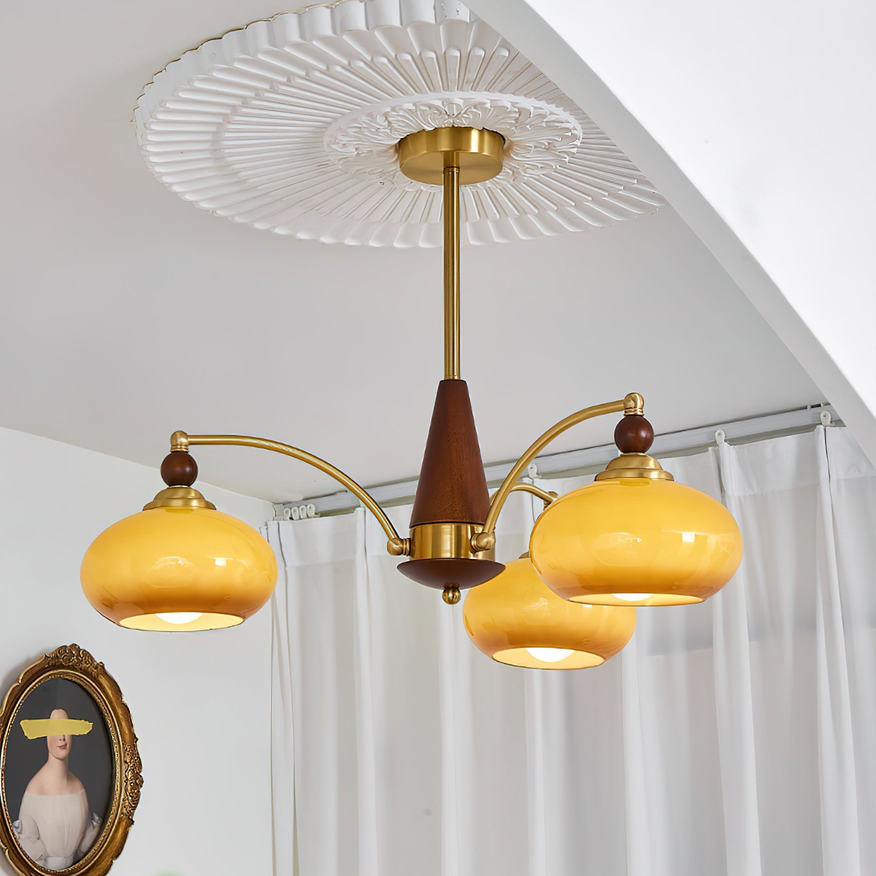 Valentina Retro Chandelier Cluster