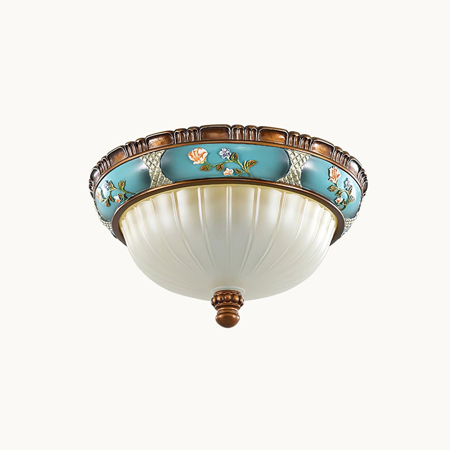 Solara Ceiling Lamp Floral Recessed Vintage - Letslighting