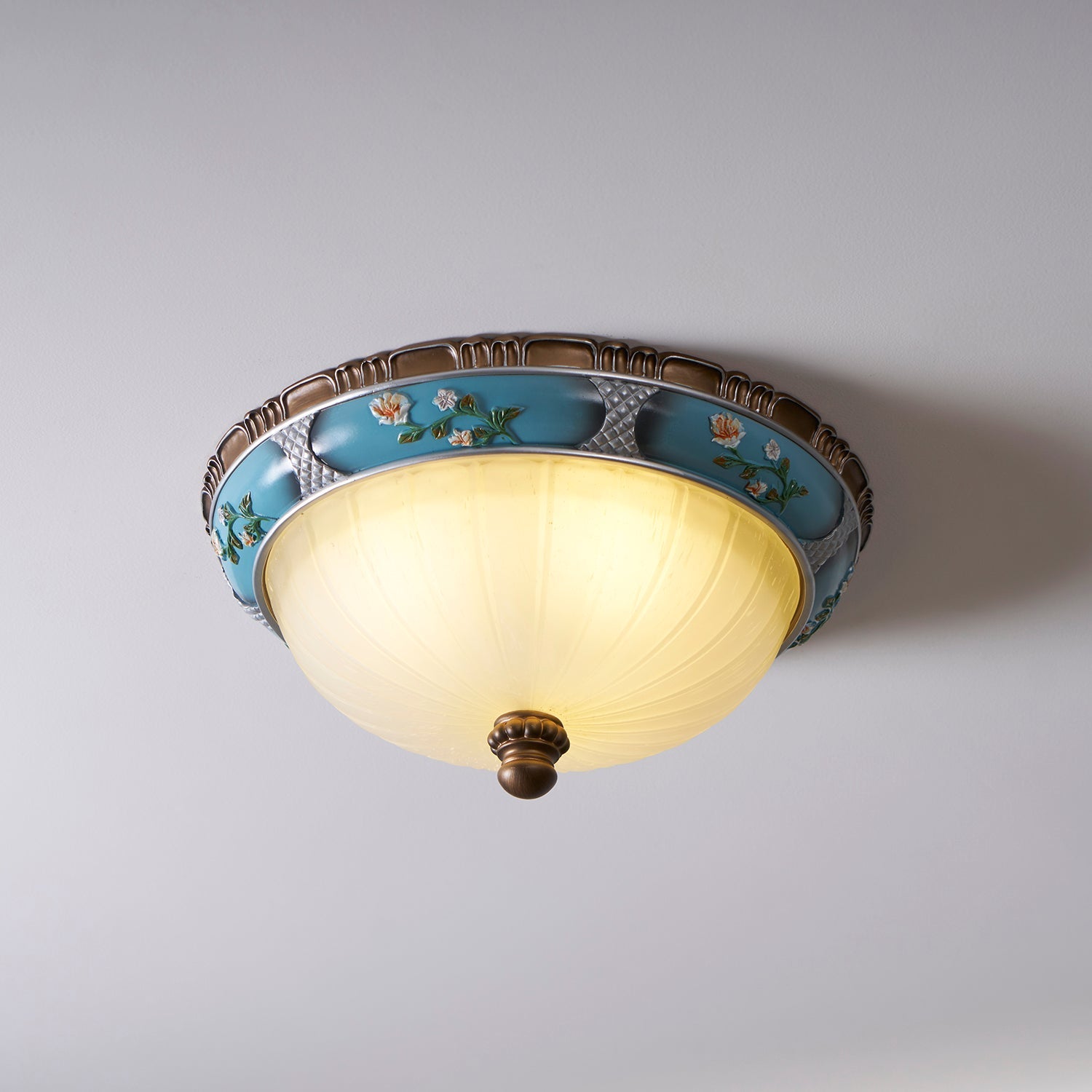 Solara Ceiling Lamp Floral Recessed Vintage - Letslighting