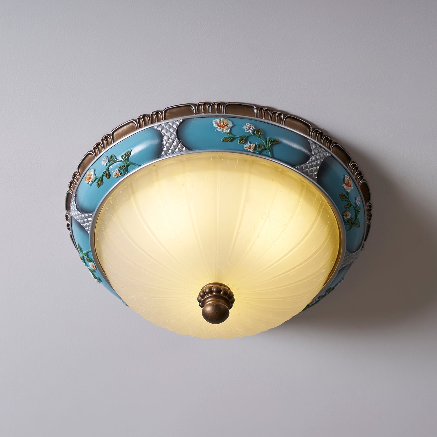 Solara Ceiling Lamp Floral Recessed Vintage - Letslighting