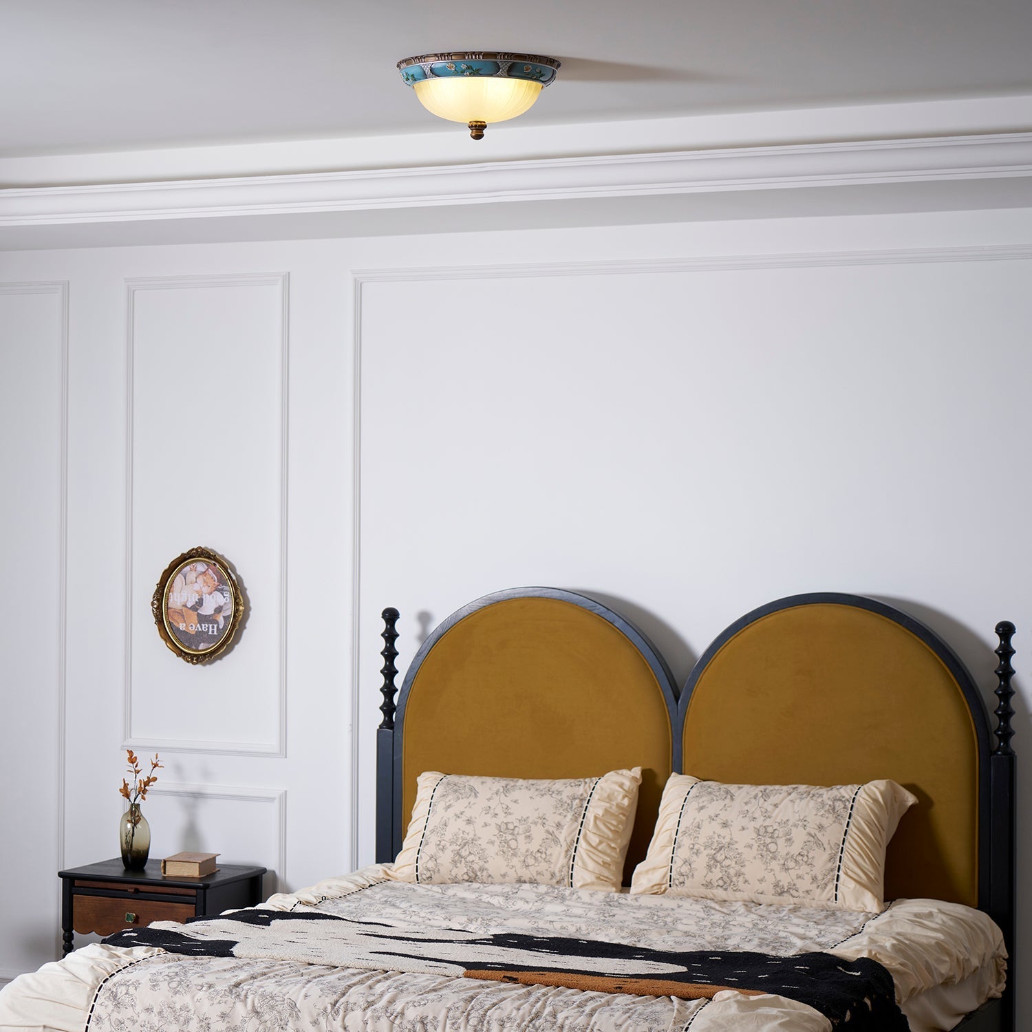 Solara Ceiling Lamp Floral Recessed Vintage - Letslighting