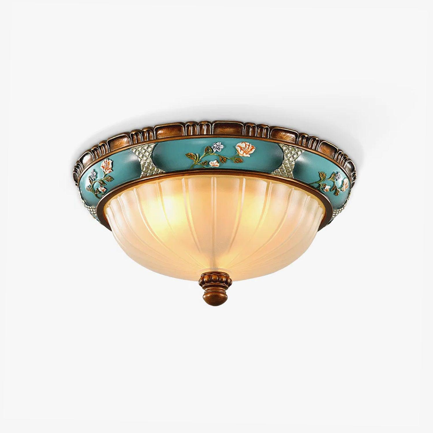 Solara Ceiling Lamp Floral Recessed Vintage - Letslighting