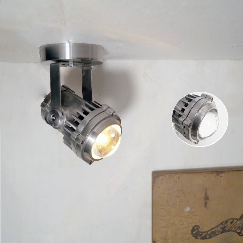 Ivinan Retro Industrial Glass Spotlight - Letslighting