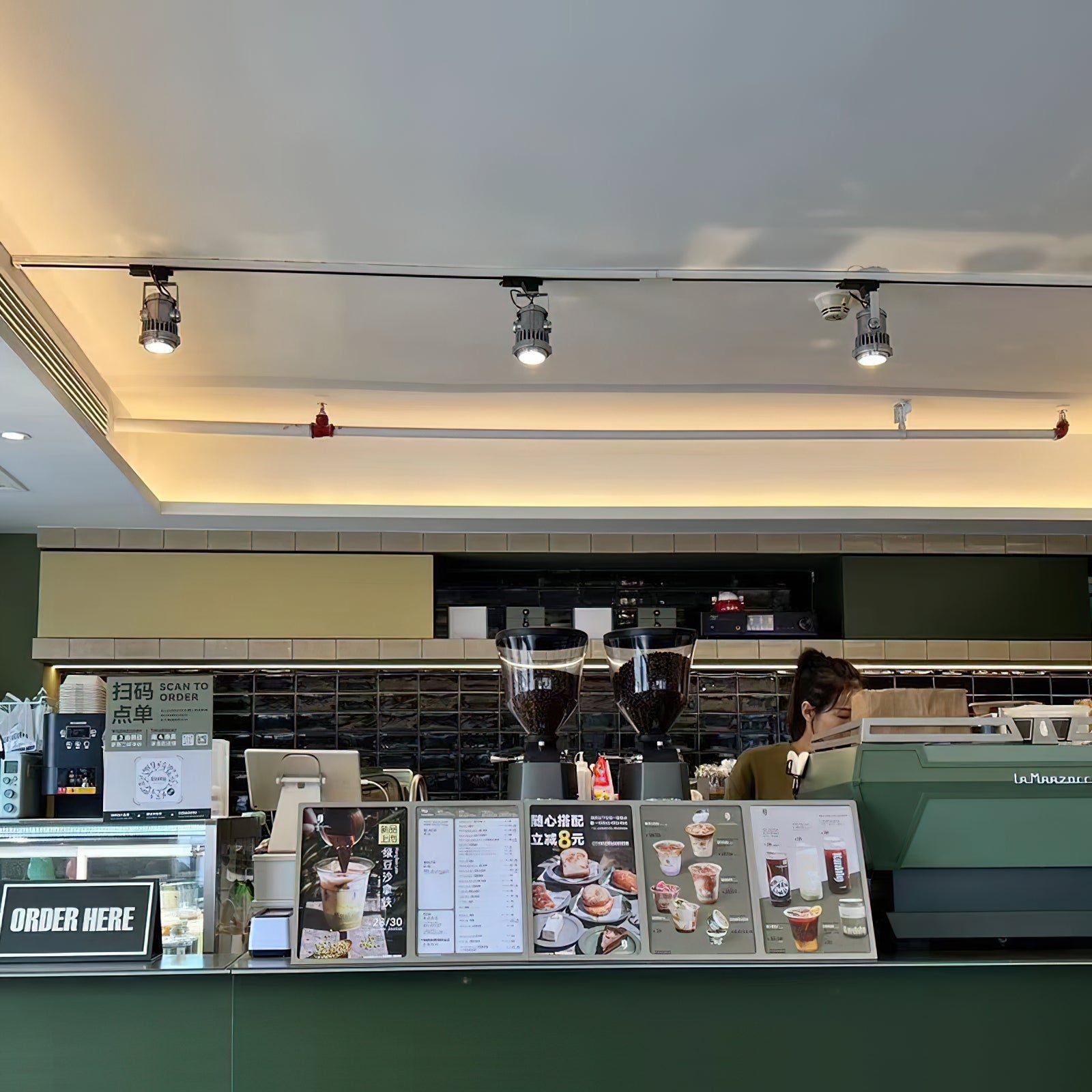 Avvelos Retro Industrial Glass Track Lights - Letslighting