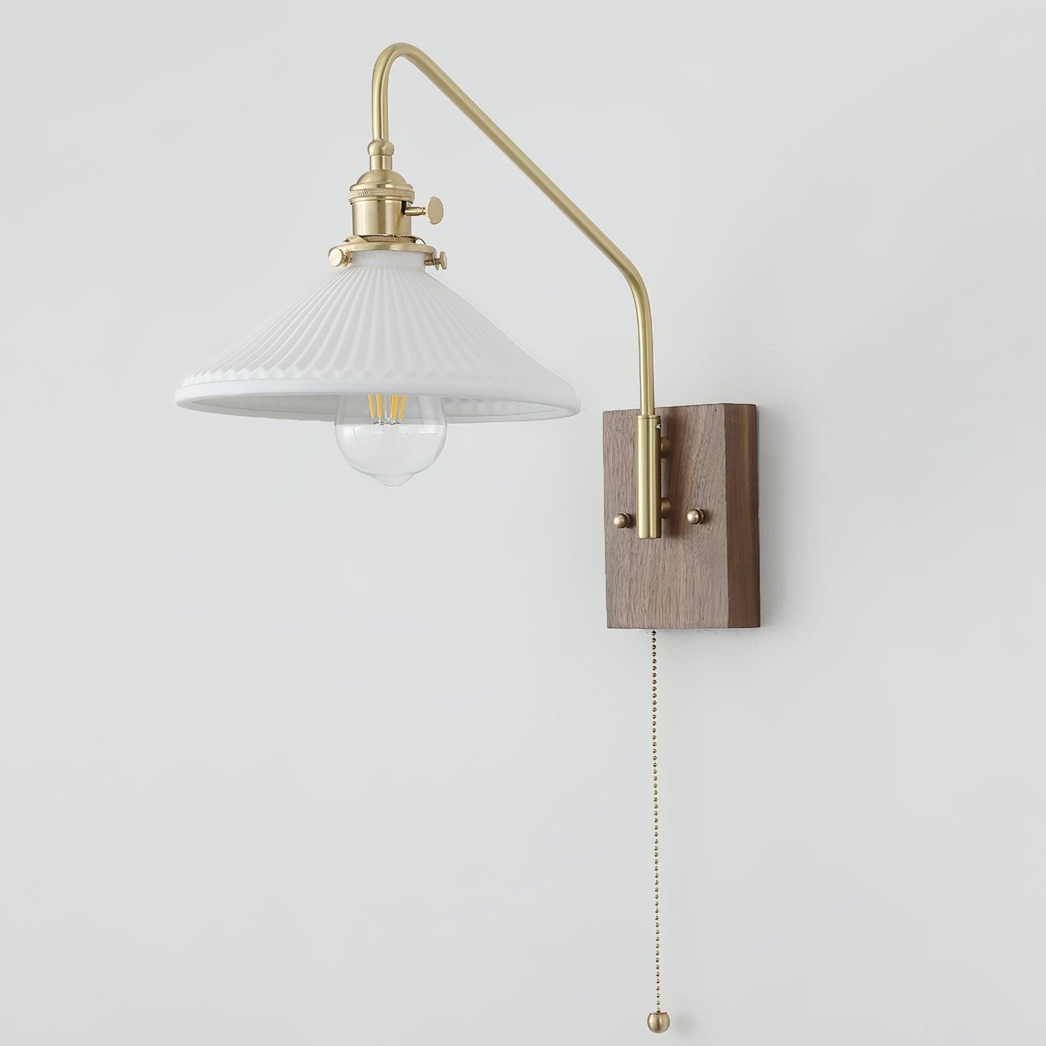 Fayel Pleated Shade Wall Lamp - Letslighting