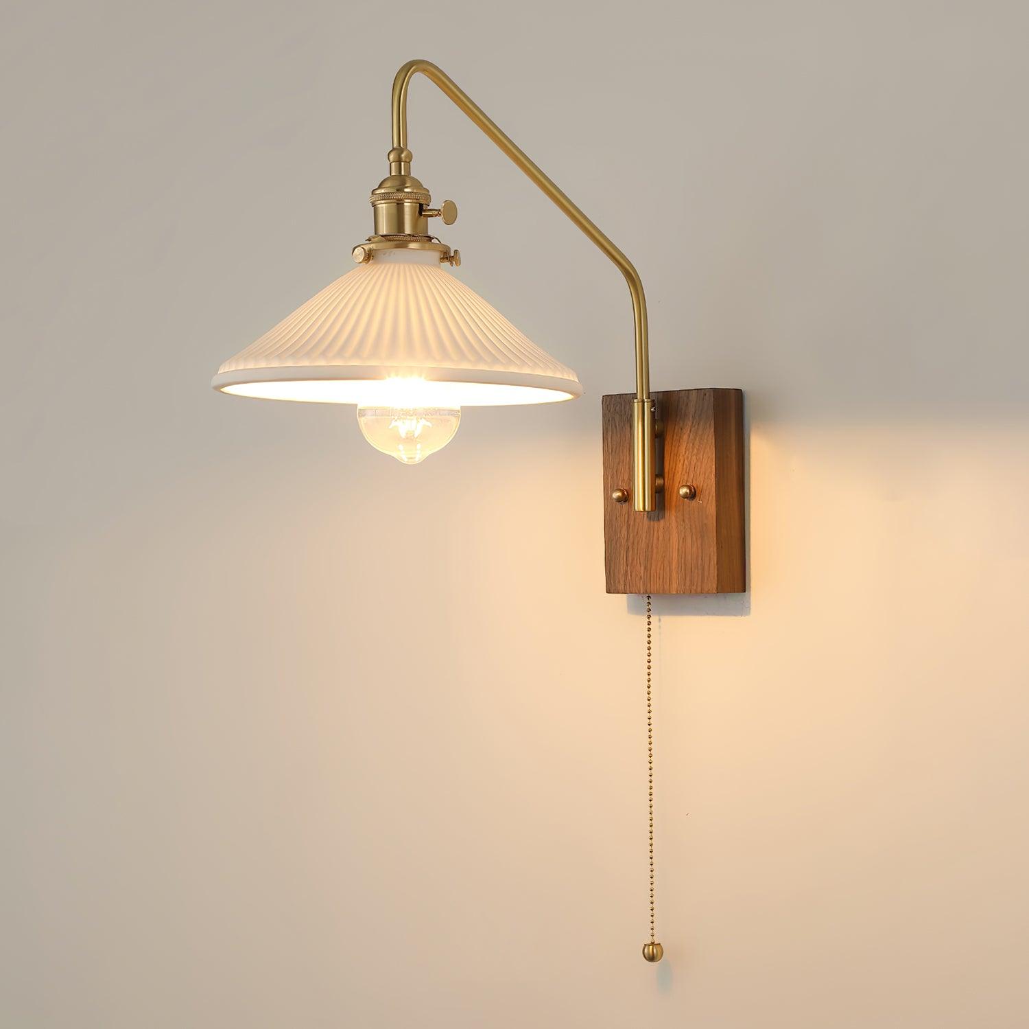 Fayel Pleated Shade Wall Lamp - Letslighting