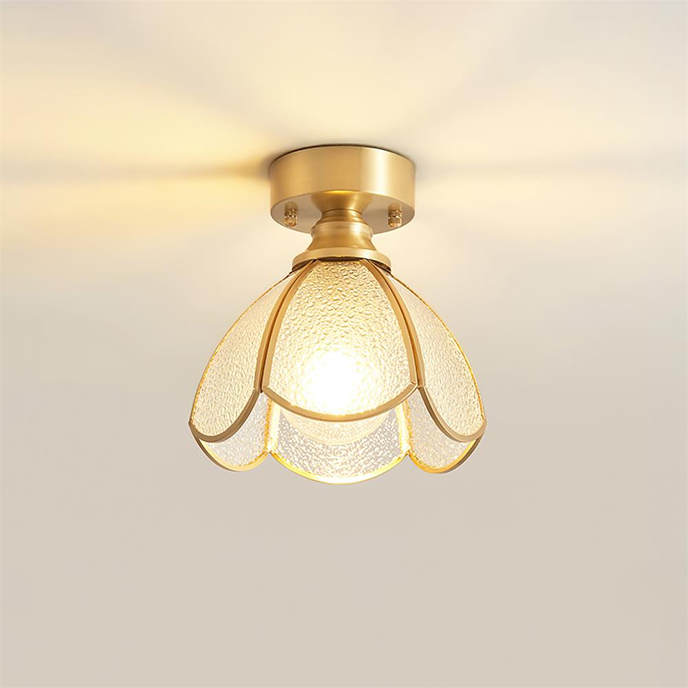Civelle Tiffany Style Stained Glass Ceiling Light - Letslighting