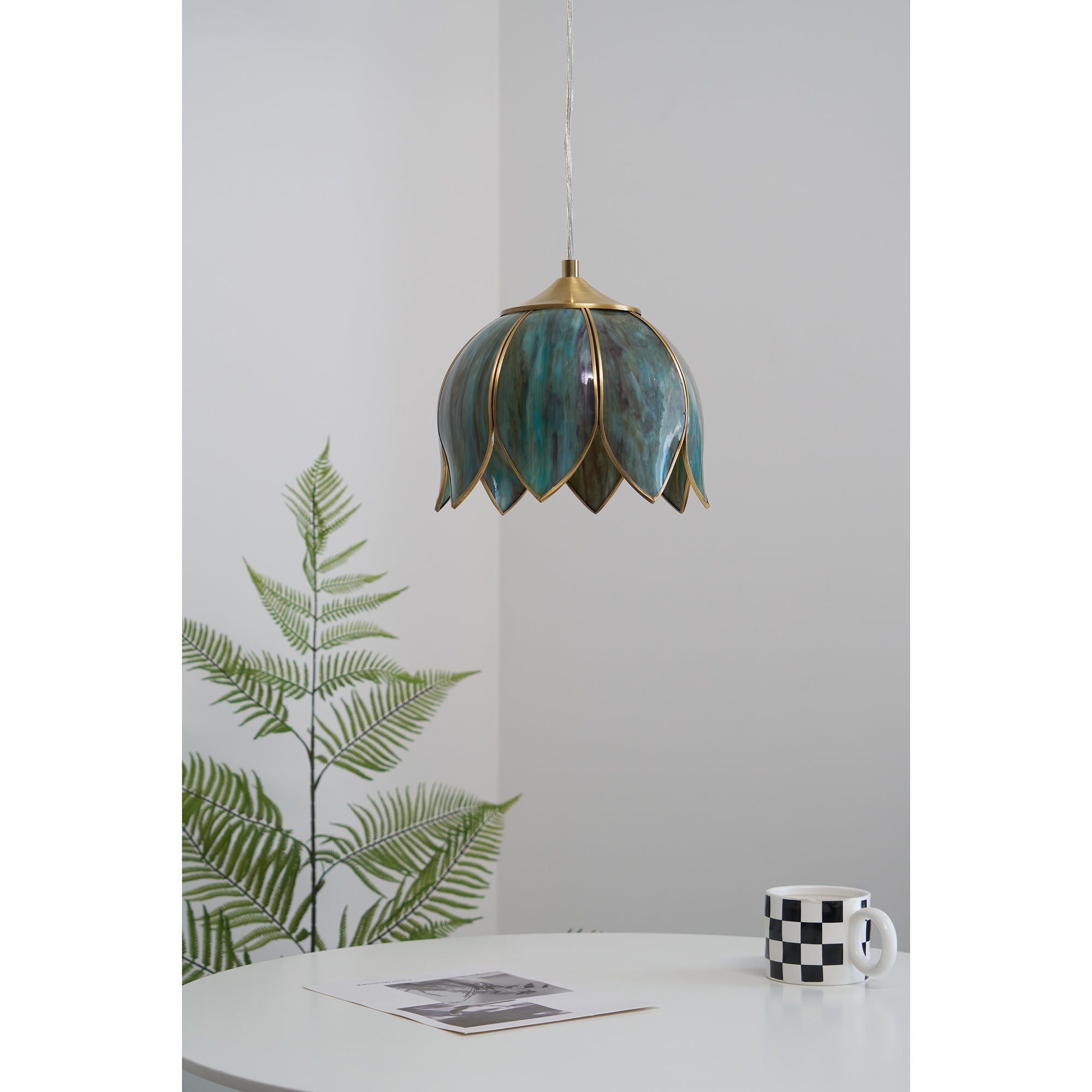 Eraeora Vintage Retro Glass Pendant Lamp - Letslighting