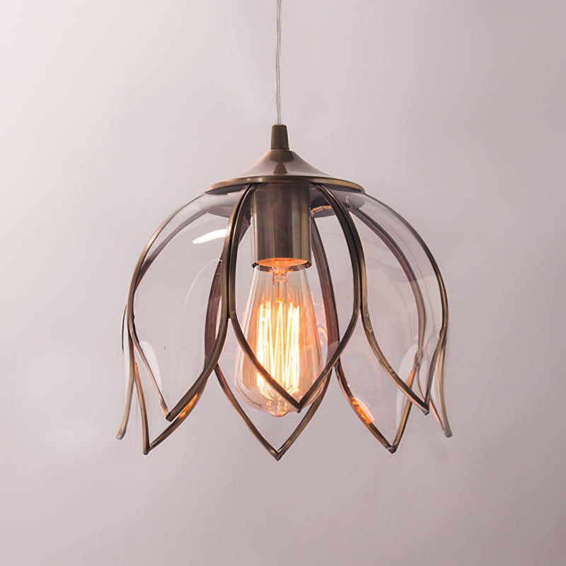 Eraeora Vintage Retro Glass Pendant Lamp - Letslighting