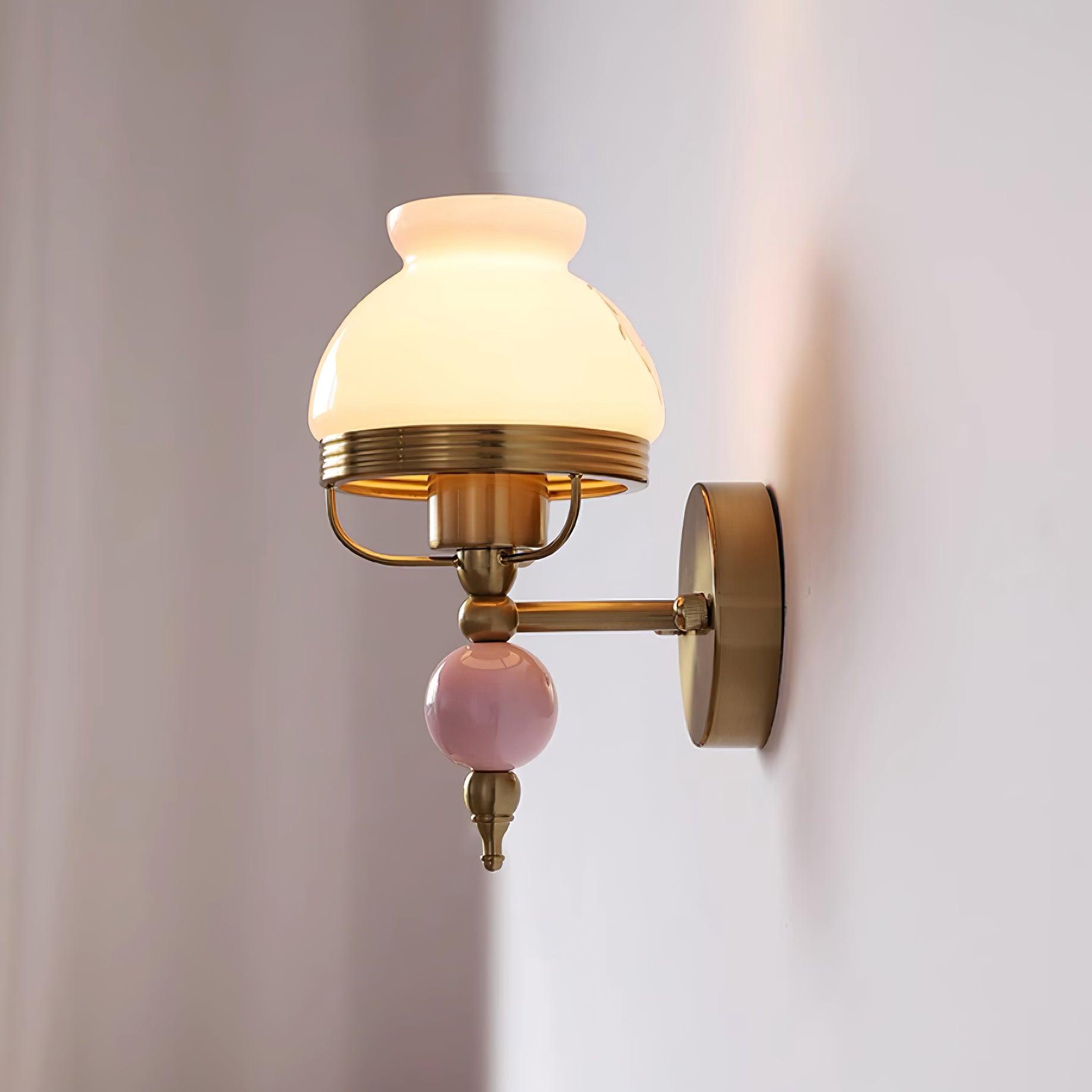 Wall Lamp Glass and Light for Bedroom or Hallway Retro - Letslighting