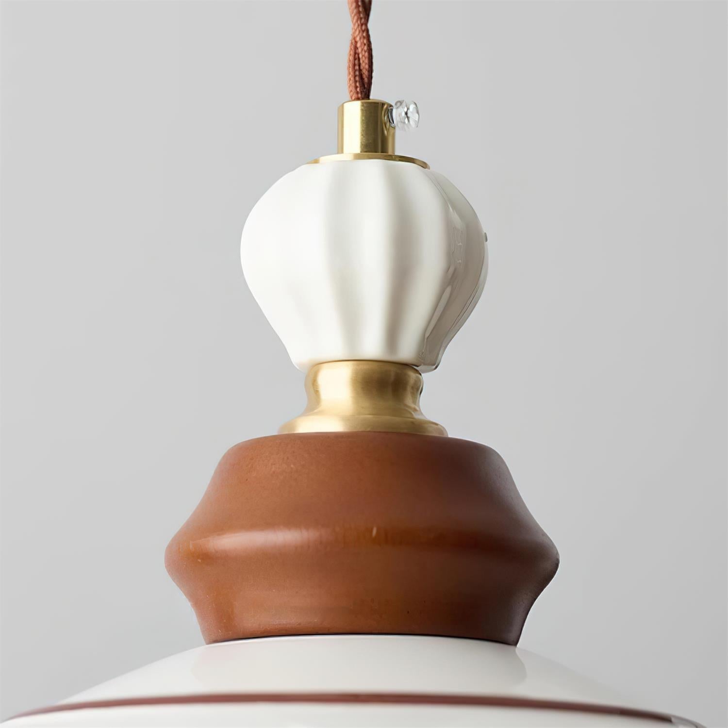 Revelyn Pendant Lamp Scalloped Ribbon - Letslighting