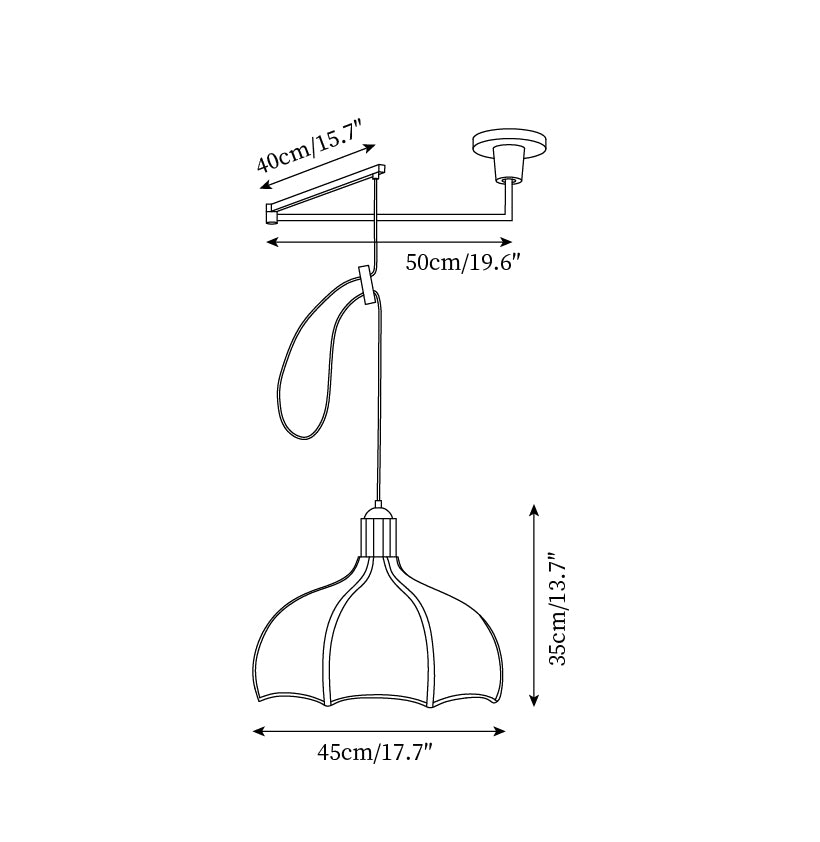 Eldin Adjustable Pendant Light - Letslighting