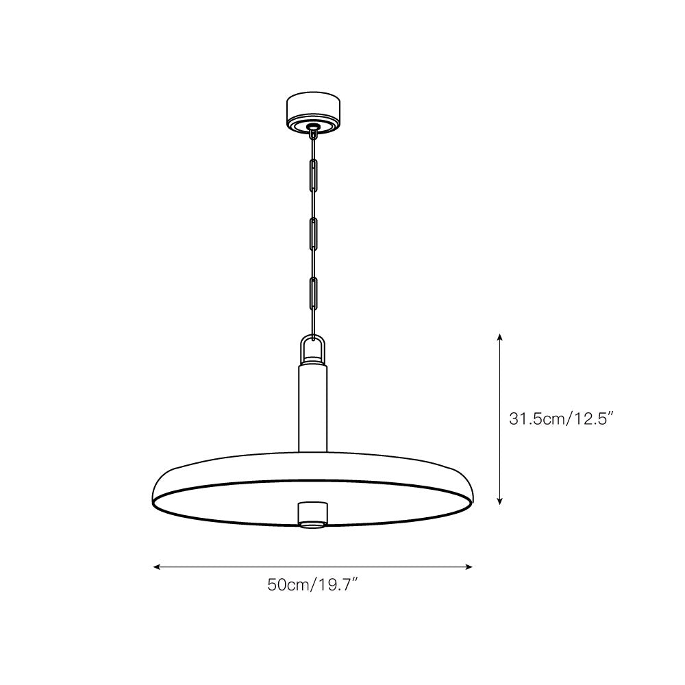 Ivmarel Modern Minimalist Alabaster Pendant Lamp - Letslighting