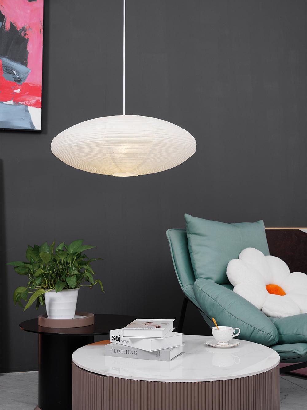Orba Washi Paper 15A Pendant Light - Letslighting