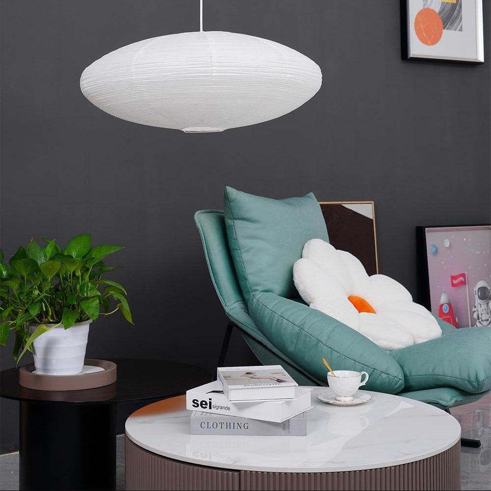 Orba Washi Paper 15A Pendant Light - Letslighting