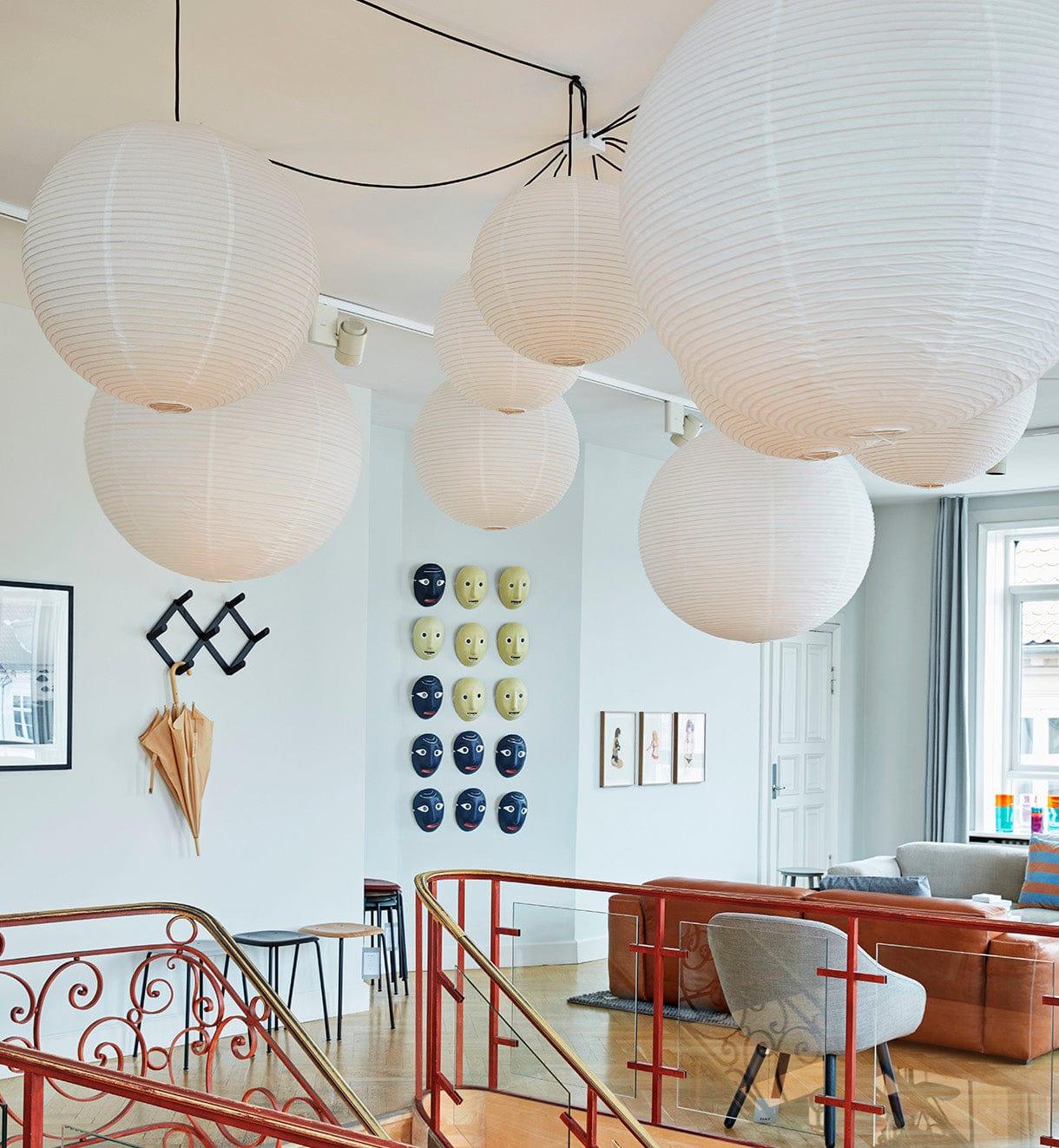 Lustra Pendant Lamp Paper for Living Room - Letslighting