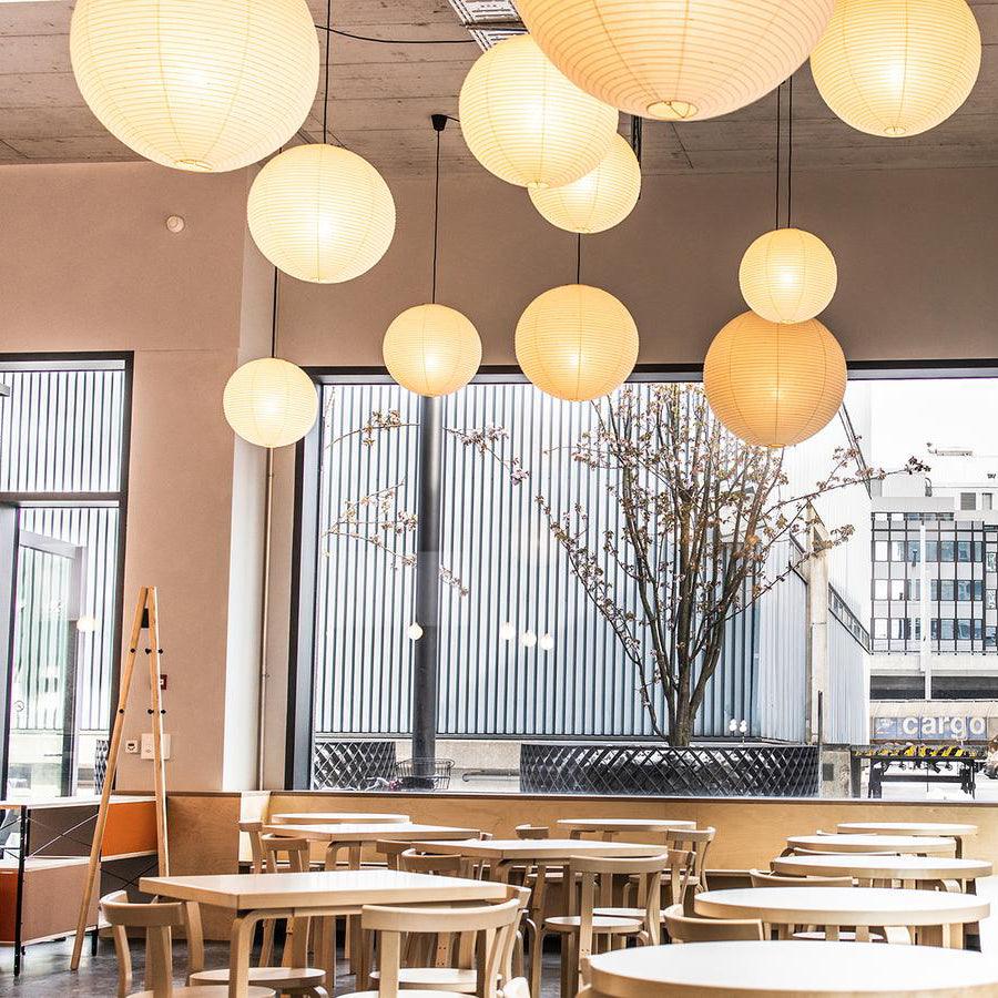 Lustra Pendant Lamp Paper for Living Room - Letslighting