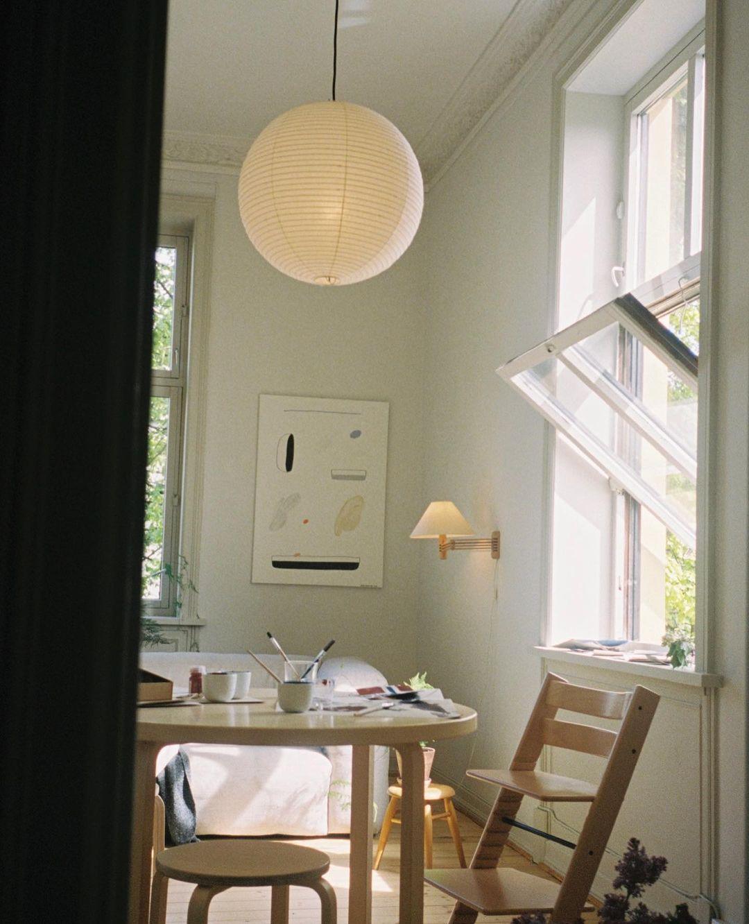 Lustra Pendant Lamp Paper for Living Room - Letslighting