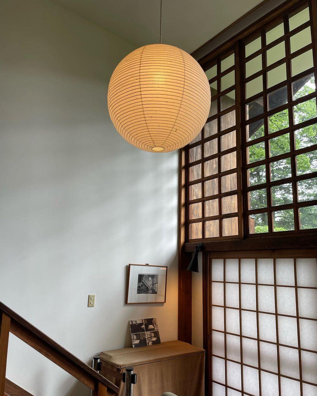 Lustra Pendant Lamp Paper for Living Room - Letslighting