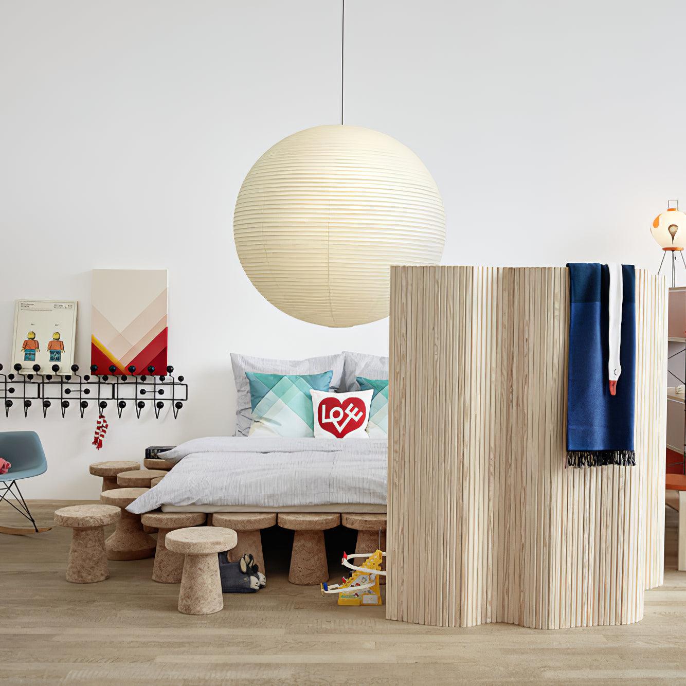 Lustra Pendant Lamp Paper for Living Room - Letslighting