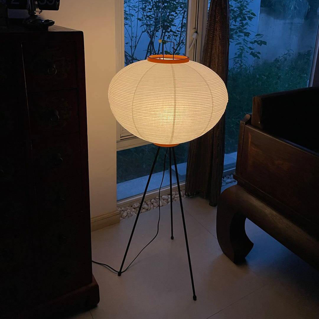 Ritta Minimalist Rice Paper Floor Lamp
