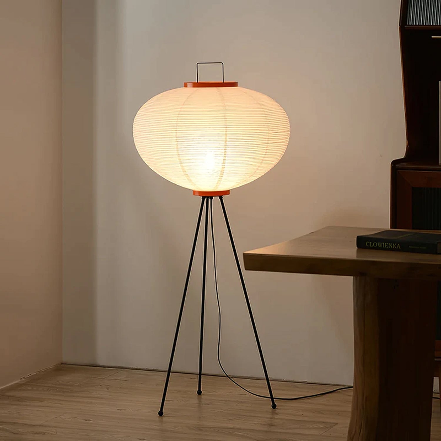 Ritta Minimalist Rice Paper Floor Lamp