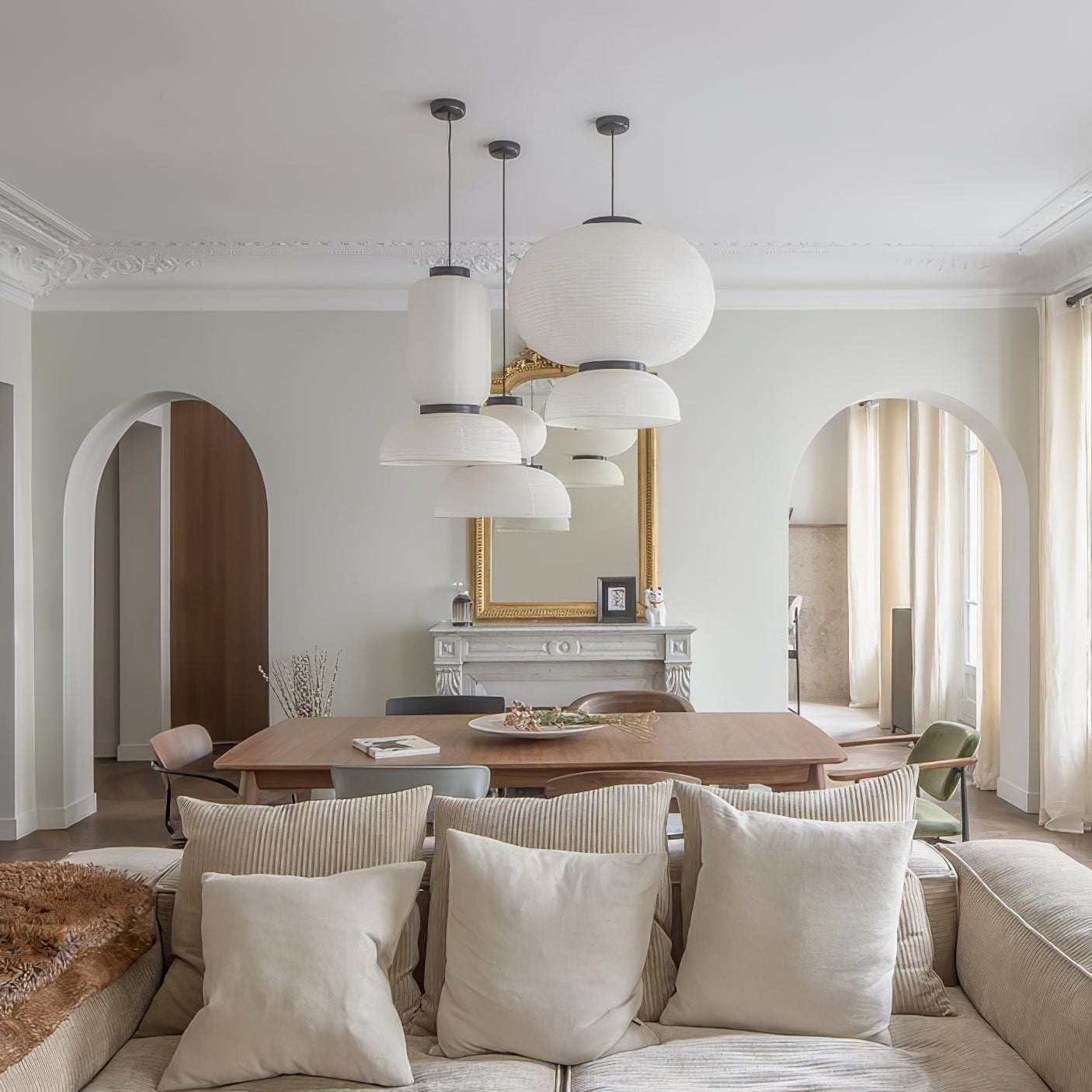 Nyzorora Modern Minimalist Swag Pendant Lamp - Letslighting
