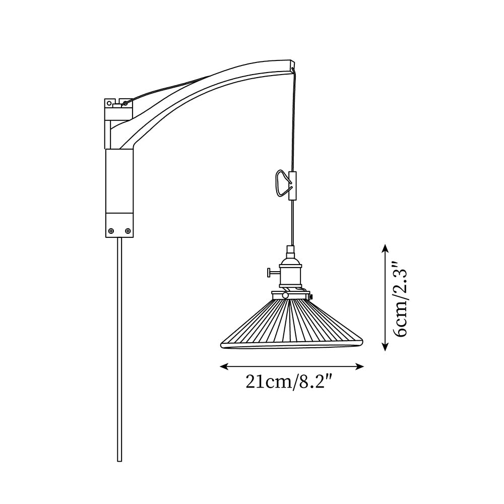 Atelier Plug In Wall Lamp - Letslighting