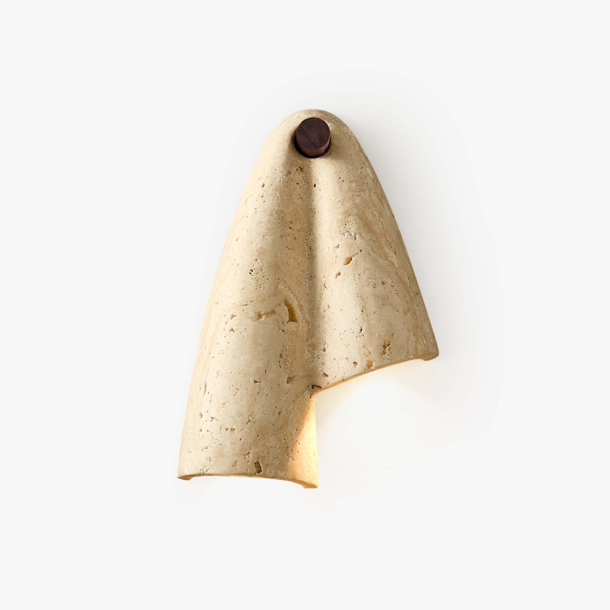 Artistic Travertine Wall Light
