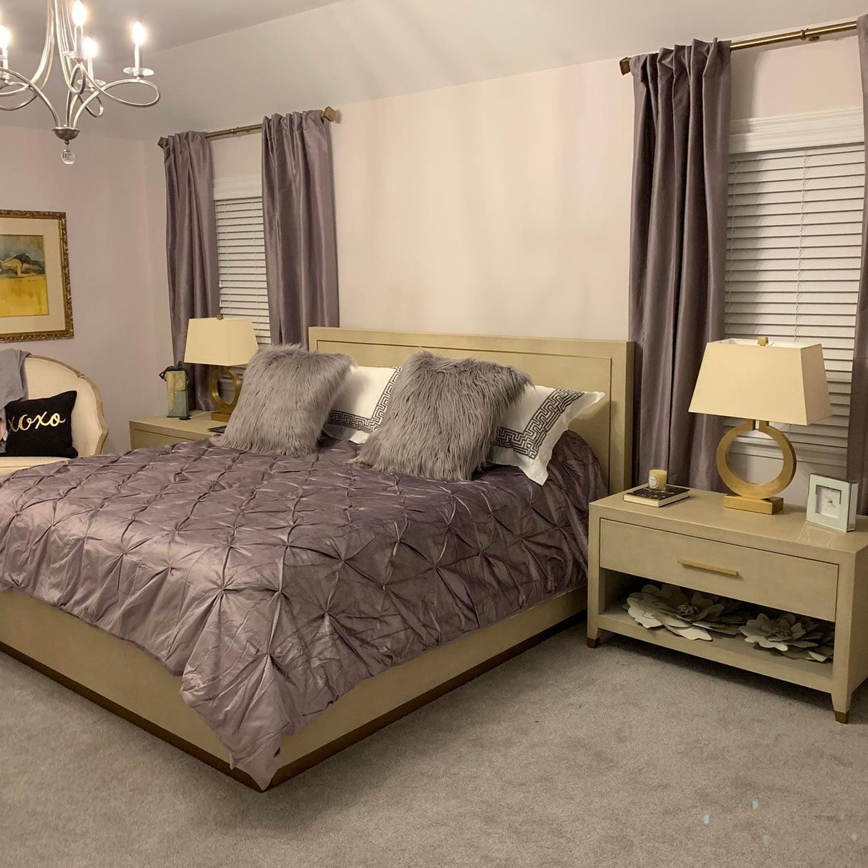 Vantor Fabric Minimalist Table Lamp - Letslighting