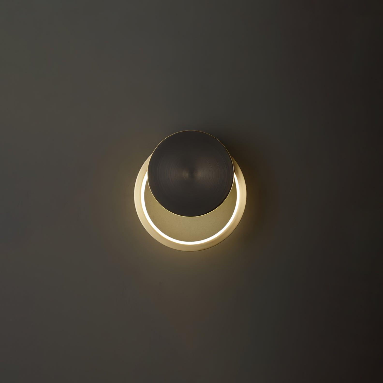Maisie Wall Light Modern Minimalist Ring Shaped LED Brass - Letslighting